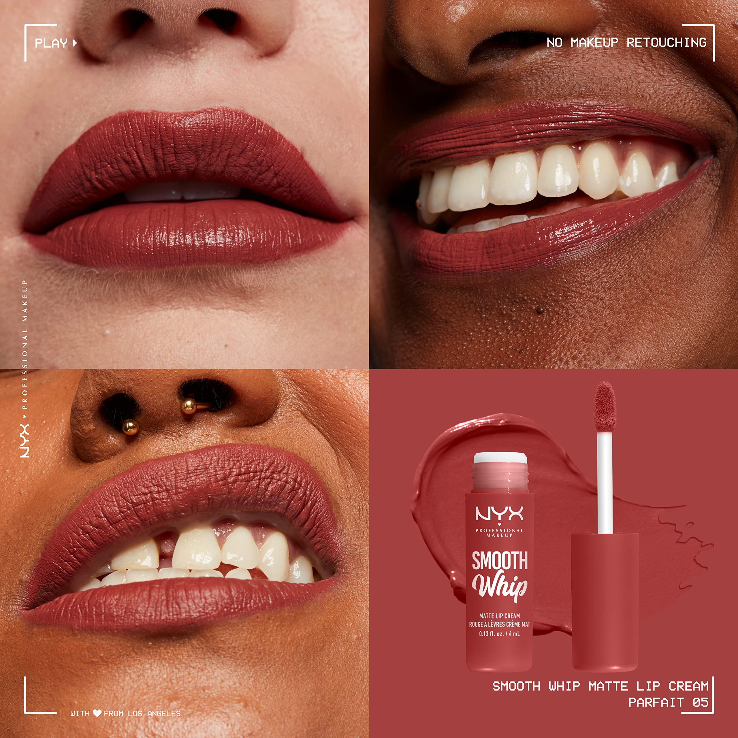Foto 4 pulgar | Lápiz Labial Nyx Professional Makeup Smooth Whip Matte Parfait - Venta Internacional.