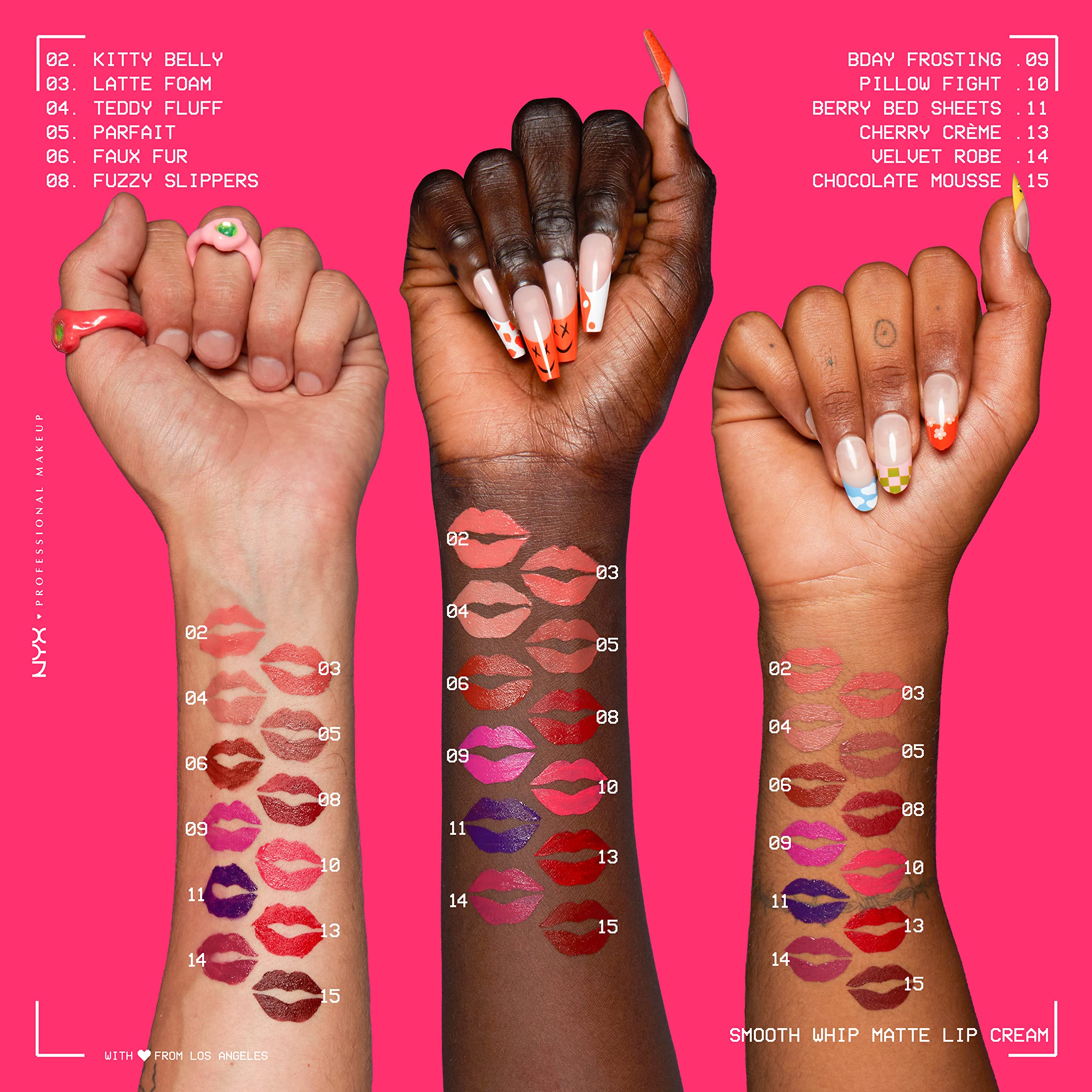 Foto 5 pulgar | Lápiz Labial Nyx Professional Makeup Smooth Whip Matte Parfait - Venta Internacional.