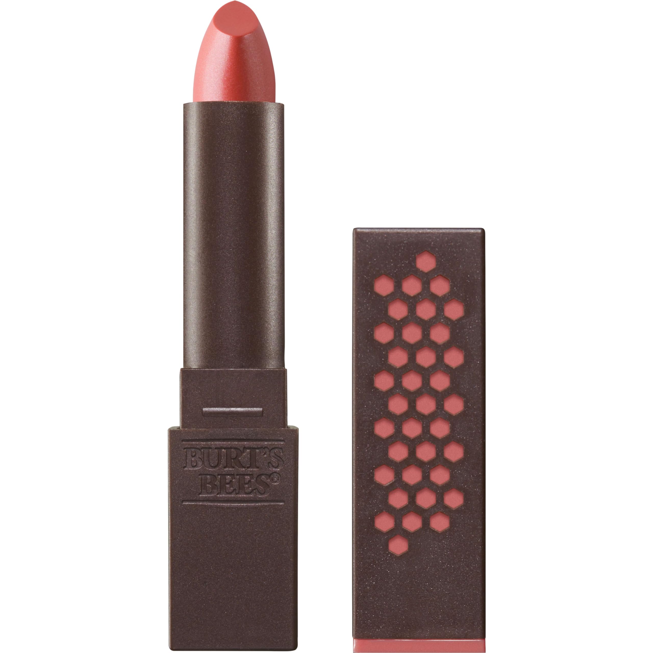 Lápiz Labial Burt's Bees Glossy Nude Rain 100% Natural, 1 Tubo - Venta Internacional.