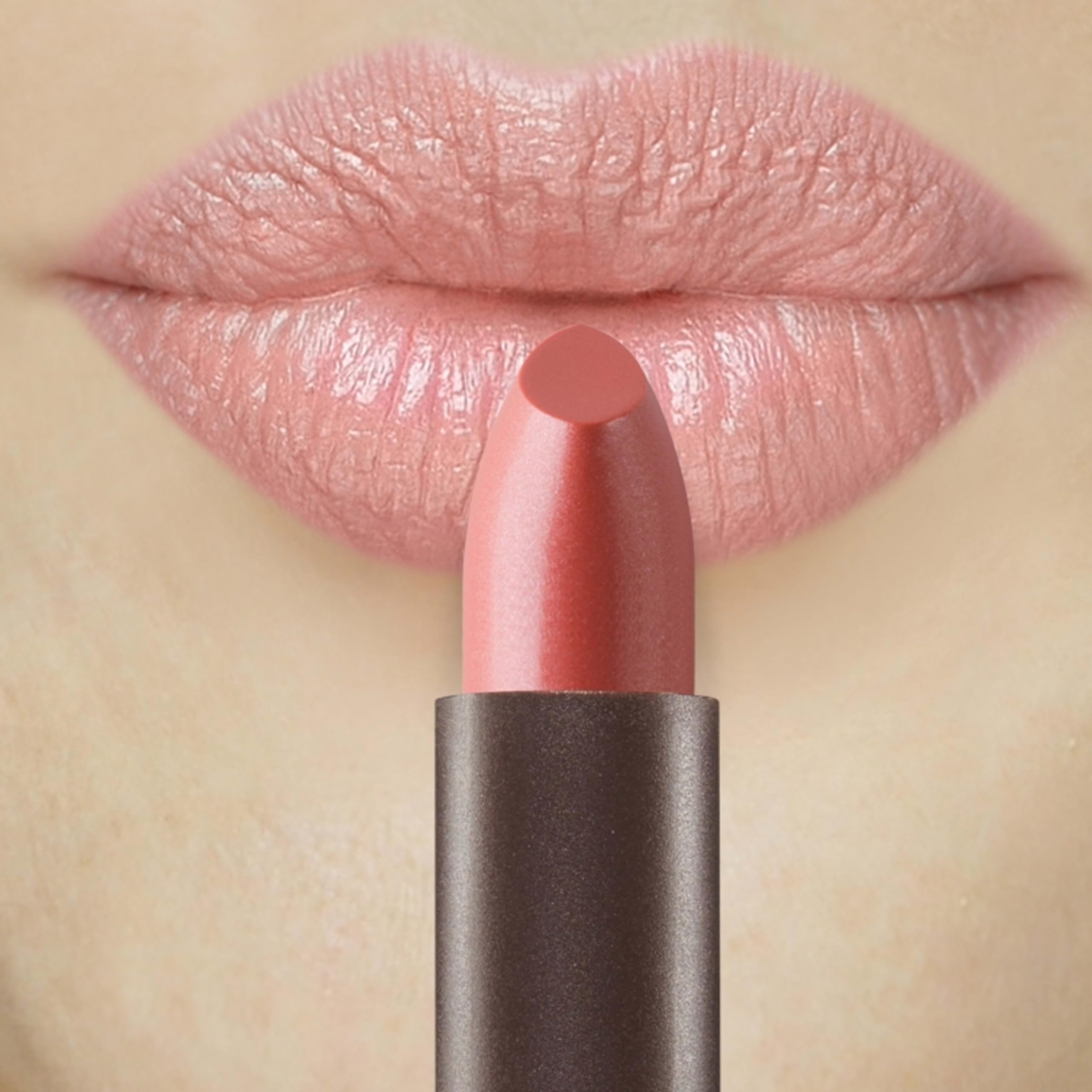 Foto 7 pulgar | Lápiz Labial Burt's Bees Glossy Nude Rain 100% Natural, 1 Tubo - Venta Internacional.