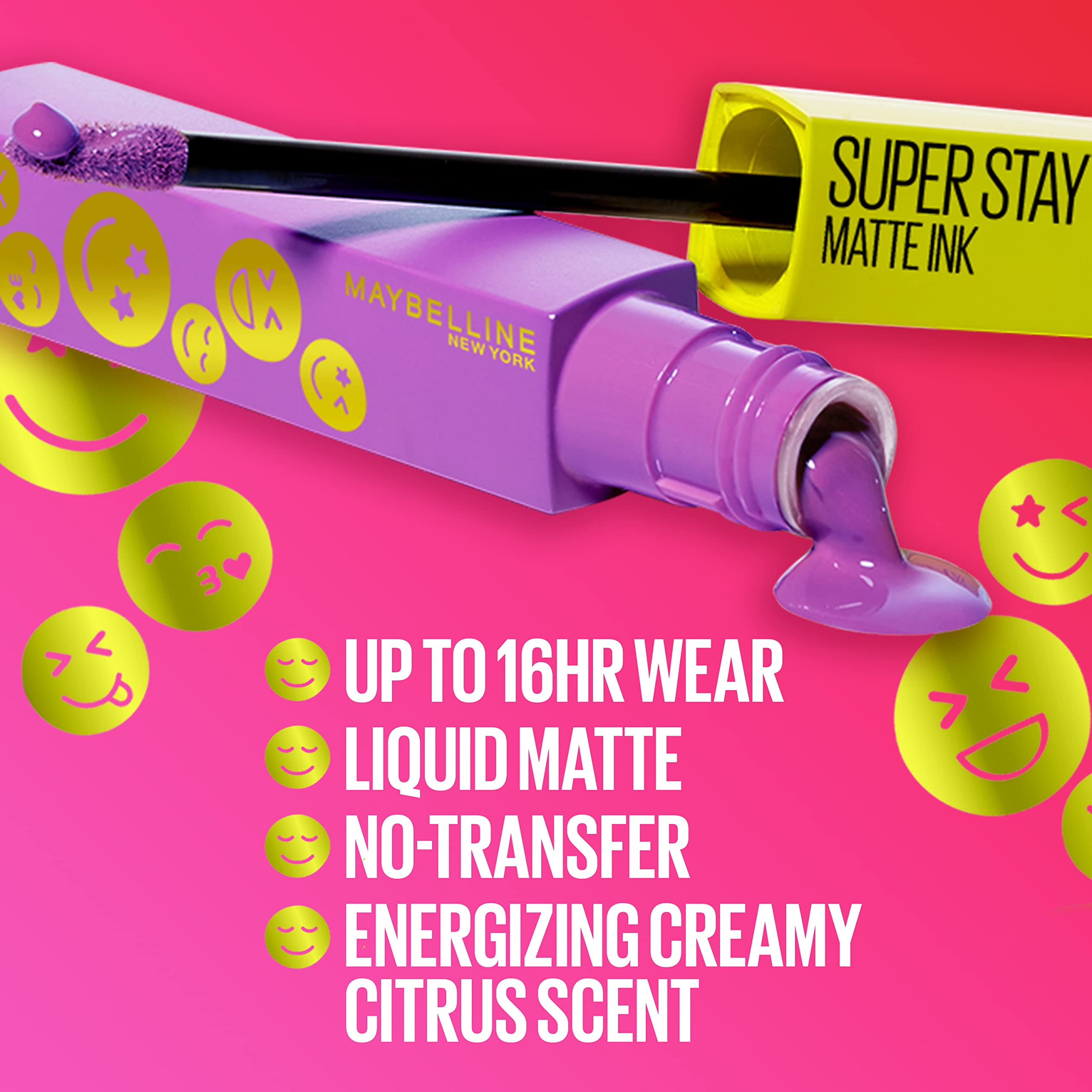 Foto 6 pulgar | Lápiz Labial Maybelline Super Stay Matte Ink Reviver Plum - Venta Internacional.