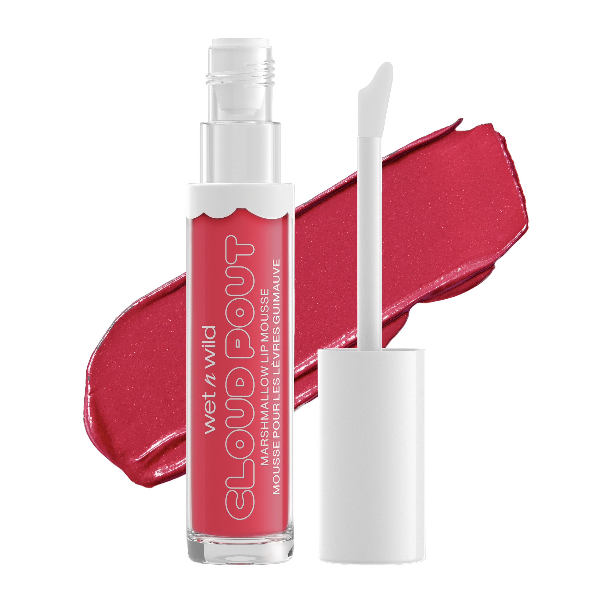 Foto 2 pulgar | Crema Para Labios Wet N Wild Cloud Pout Marshmallow Matte Hot Pink - Venta Internacional.