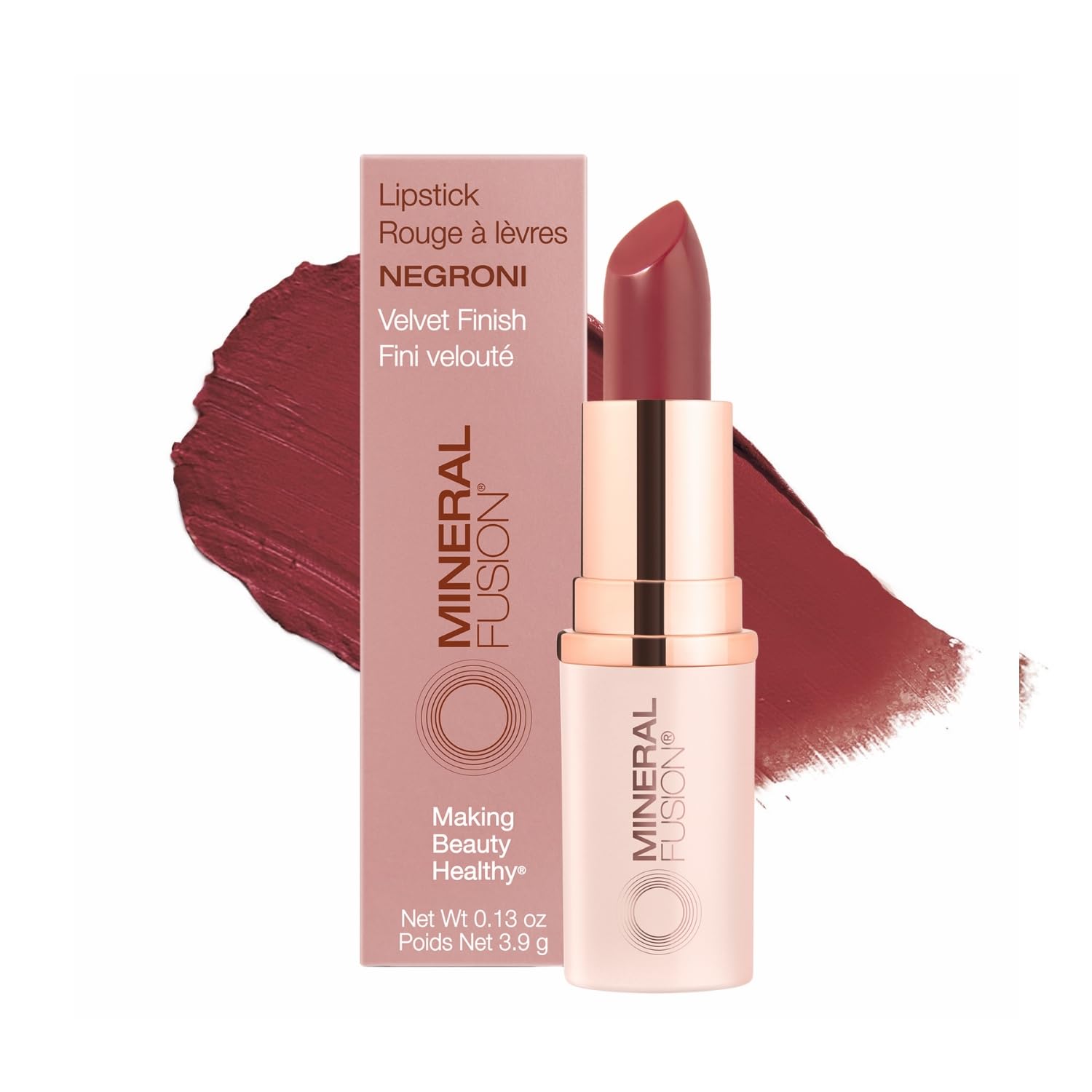 Lápiz Labial Mineral Fusion Vivid & Free Con Aceite De Aguacate - Venta Internacional.