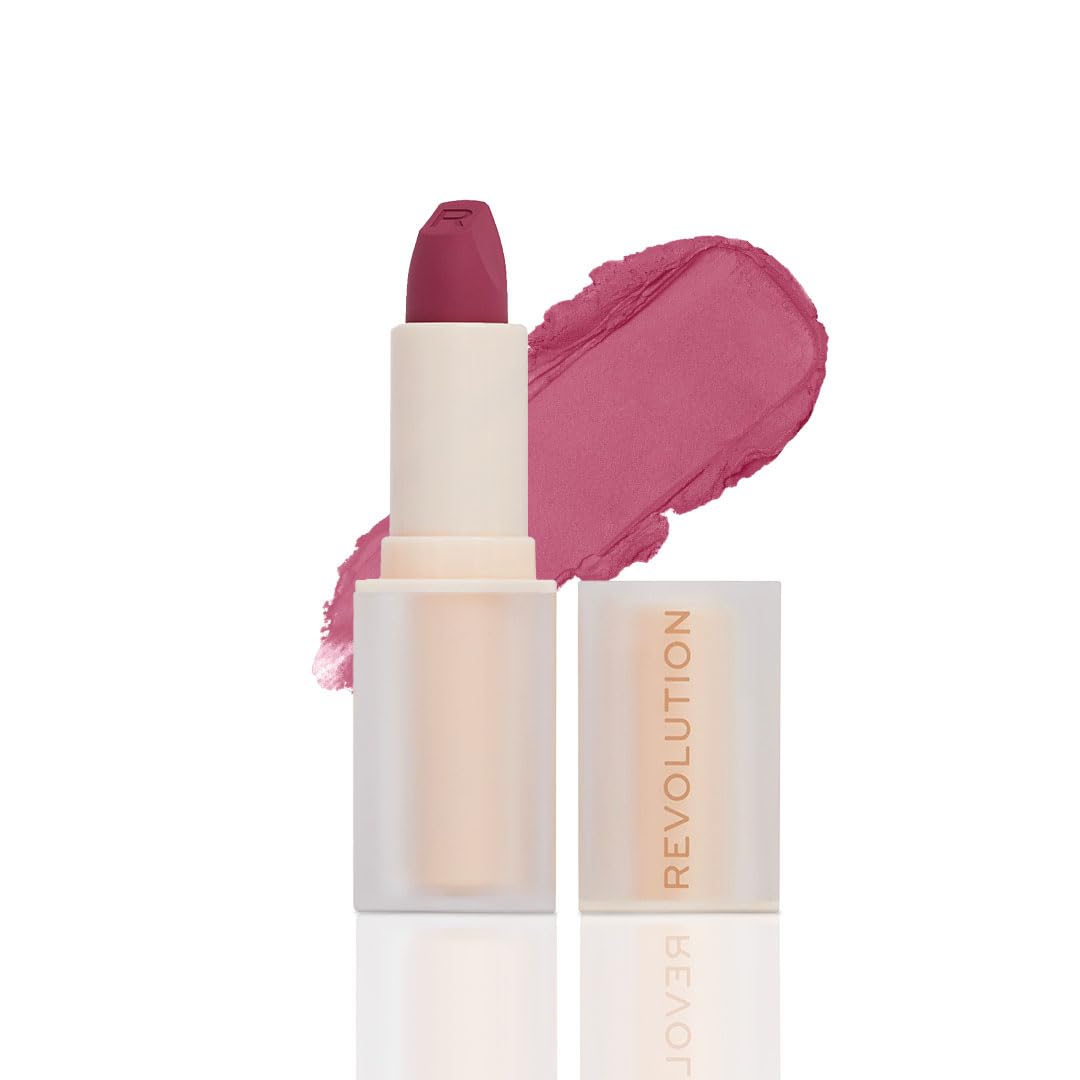 Lápiz Labial Makeup Revolution Lip Allure Soft Satin Berry Boss - Venta Internacional.