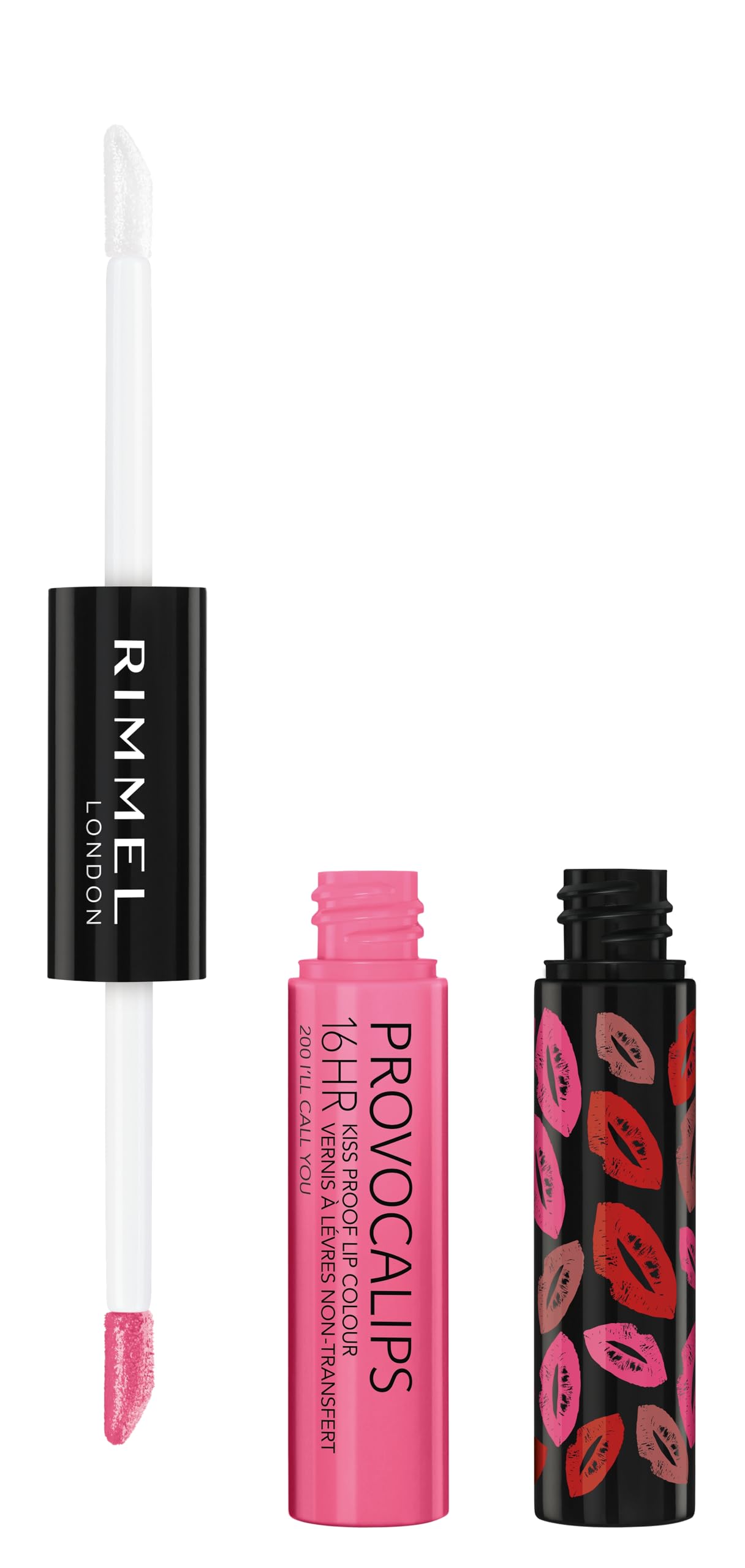 Lápiz Labial Rimmel London Provocalips, 16 Horas, A Prueba De Besos, 200 Ml - Venta Internacional.