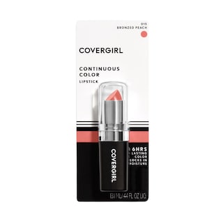 Foto 3 | Lápiz Labial Covergirl, Color Continuo, Color Melocotón Bronceado, 4,5 Ml - Venta Internacional.