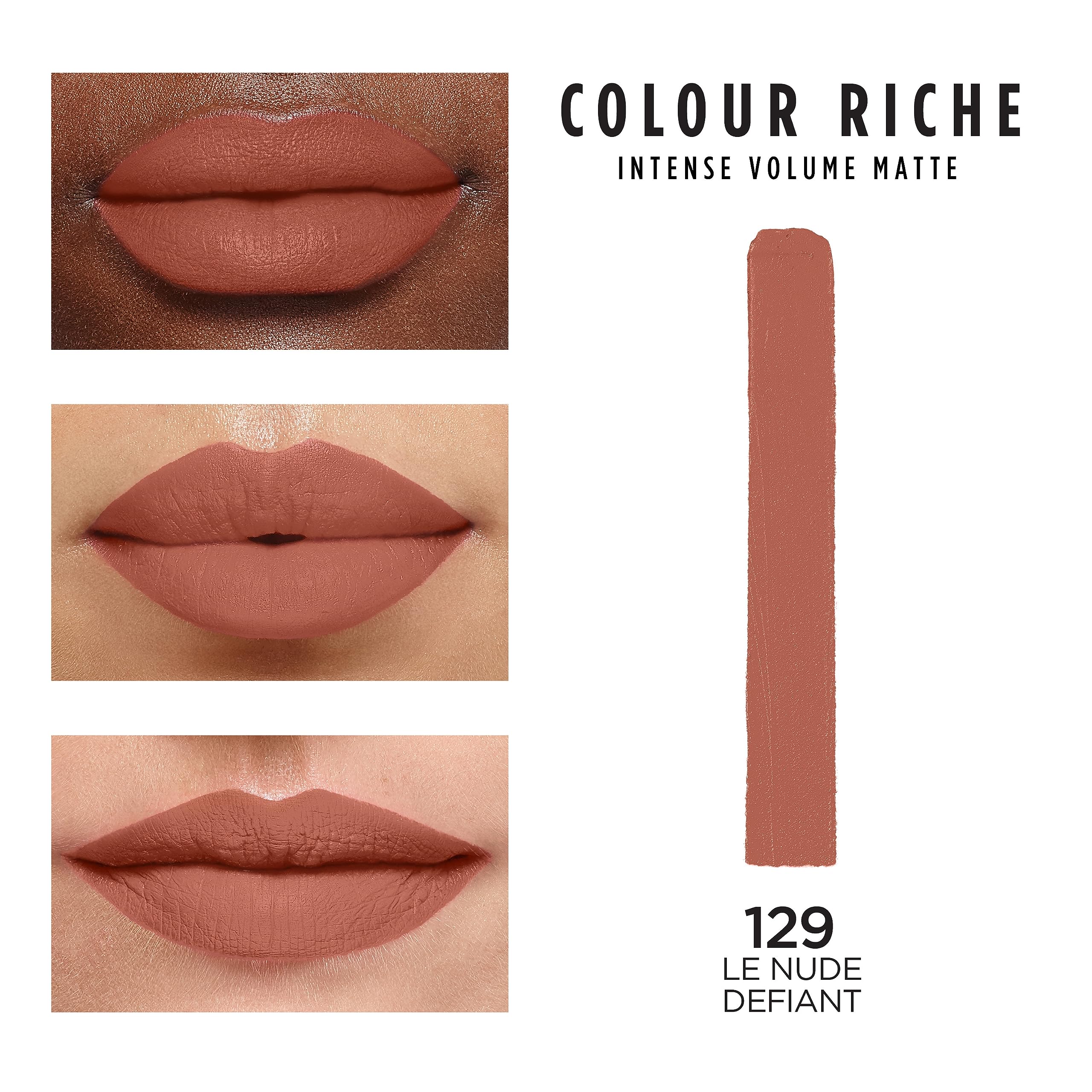Foto 3 | Lápiz Labial L'oréal Paris Colour Riche Intense Volume Matte - Venta Internacional.