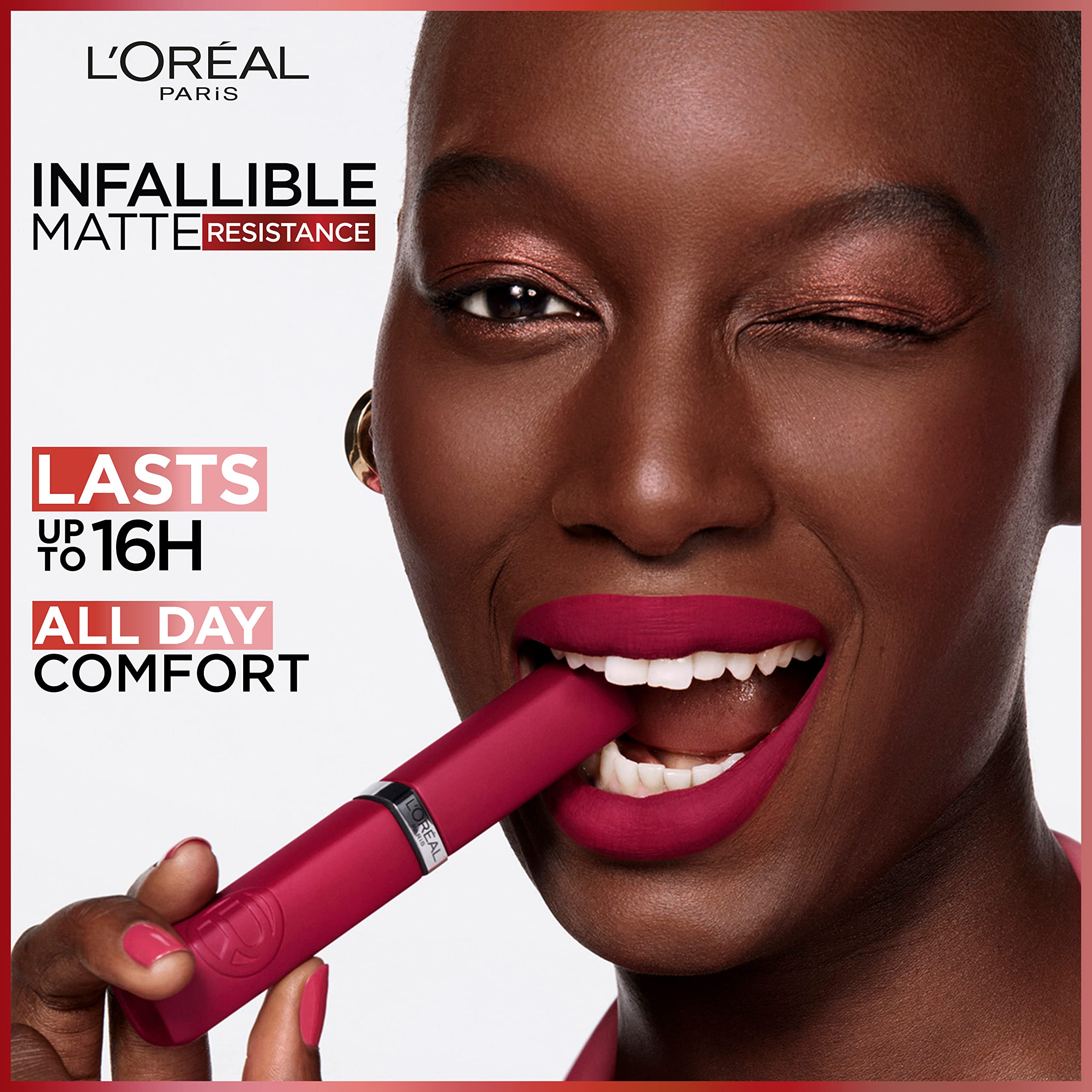 Foto 3 | Lápiz Labial Líquido L'oréal Paris Infallible Matte Resistance - Venta Internacional.