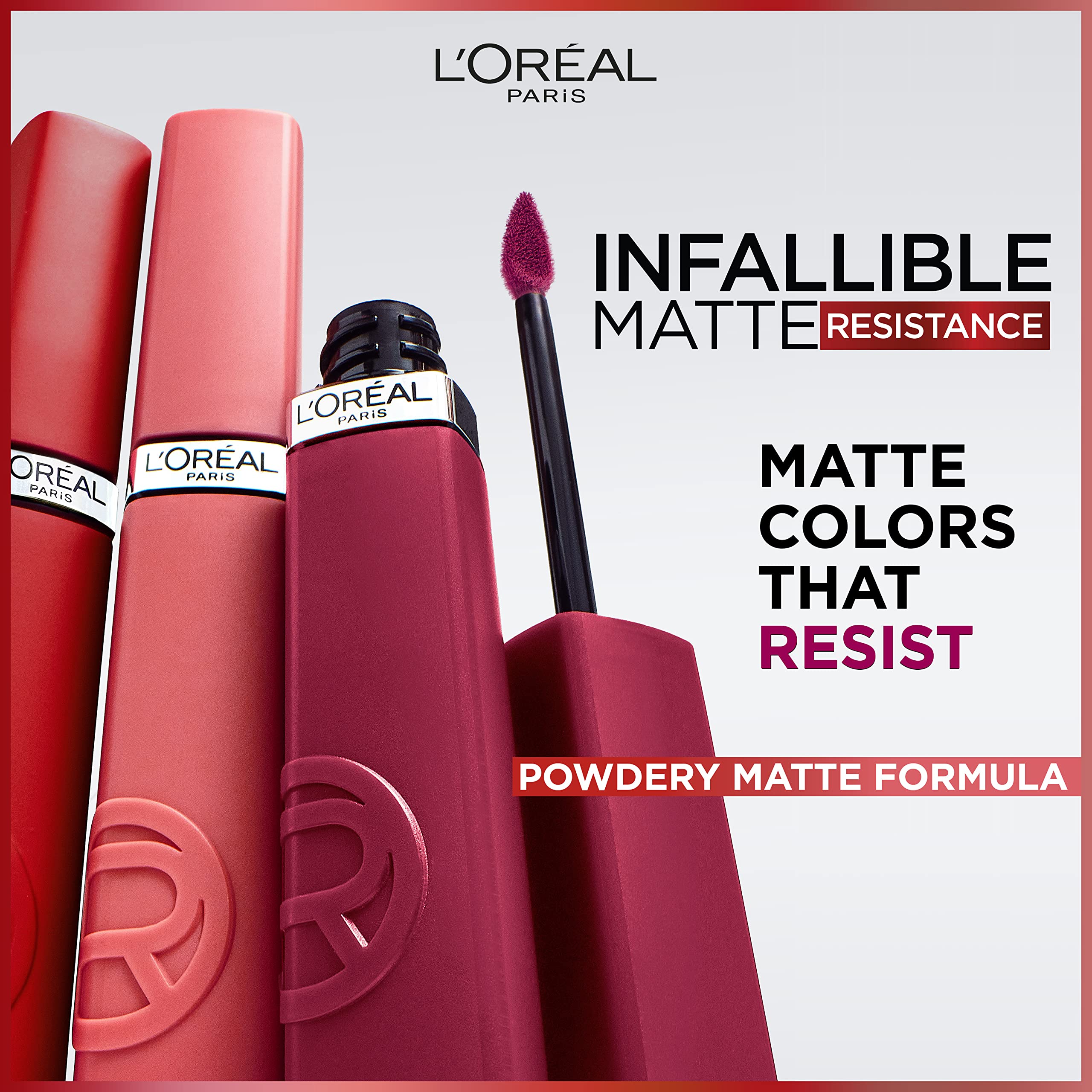 Foto 5 pulgar | Lápiz Labial Líquido L'oréal Paris Infallible Matte Resistance - Venta Internacional.