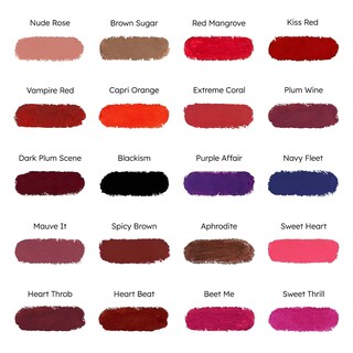 Foto 5 | Lápiz Labial Ruby Kisses Con Acabado Mate, Latidos Cardíacos Duraderos - Venta Internacional.