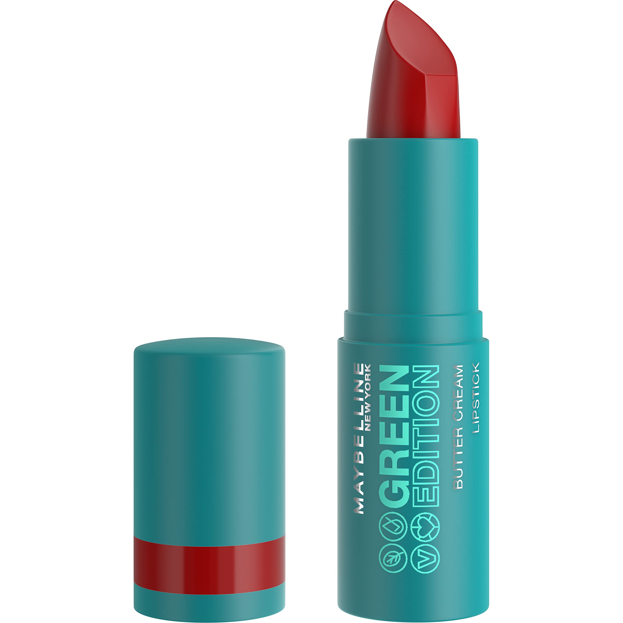 Lápiz Labial Maybelline Green Edition, Crema De Mantequilla Y Almizcle, 3,5 Ml - Venta Internacional.