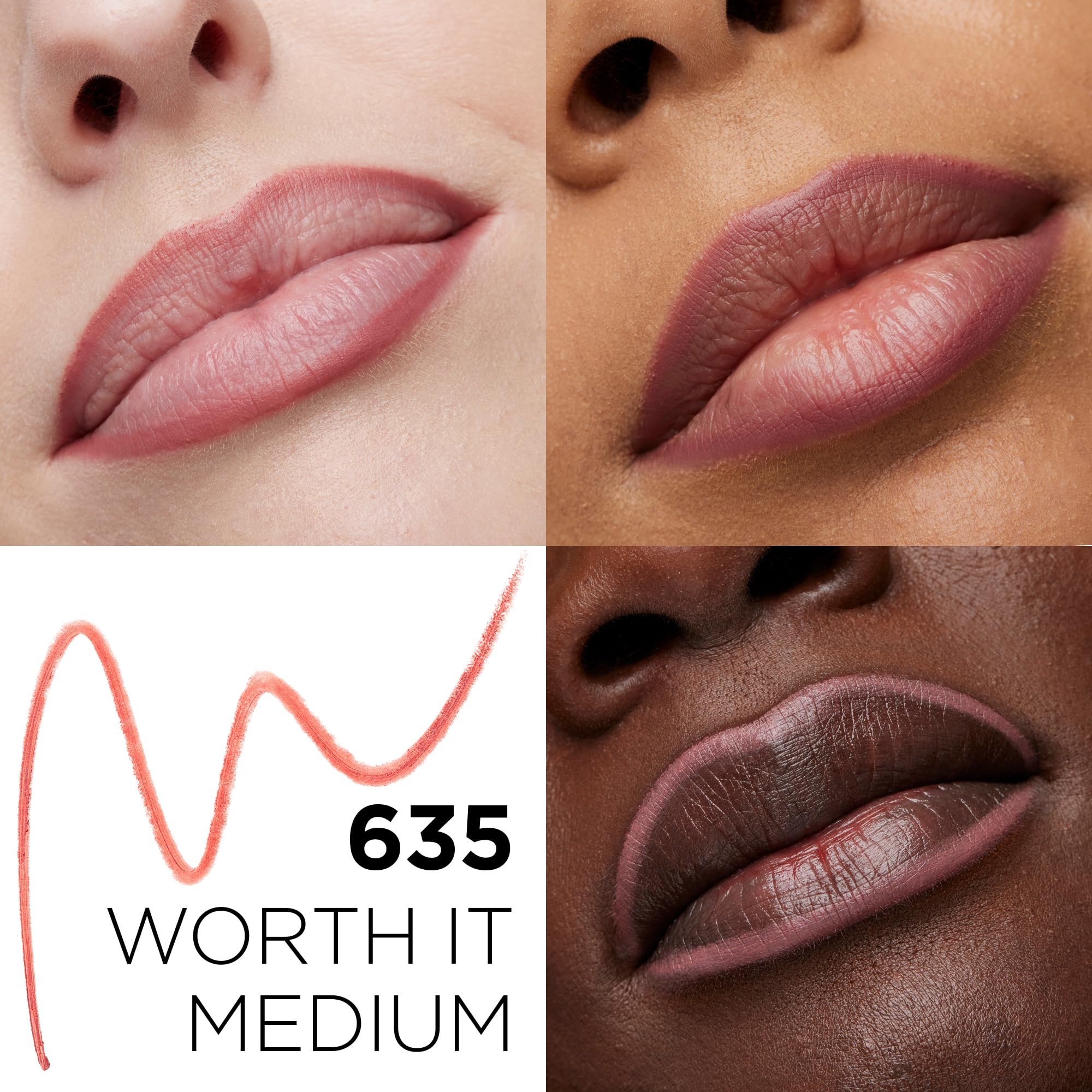 Foto 3 pulgar | Lápiz Delineador De Labios L'oréal Paris Colour Riche 635 Worth It - Venta Internacional.