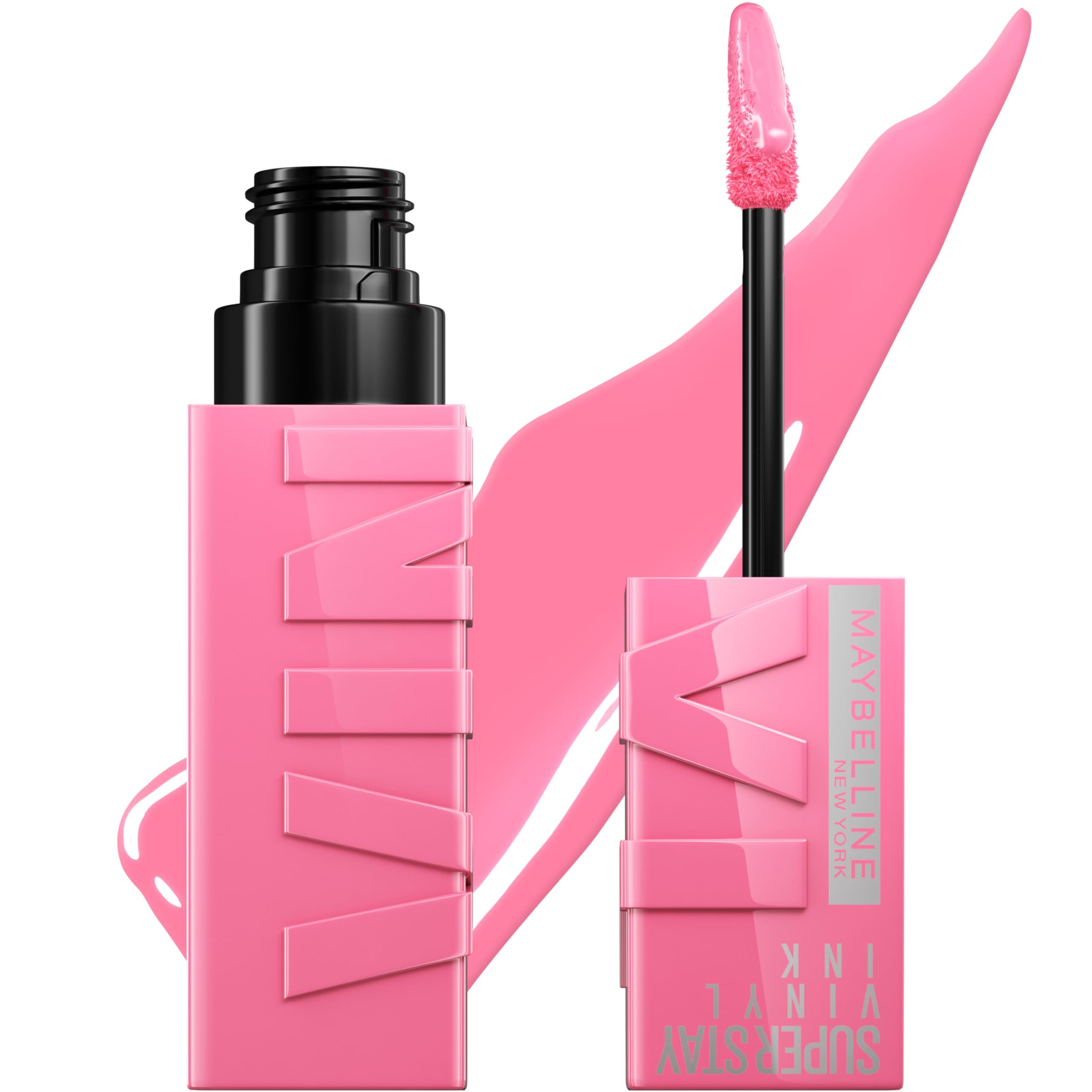 Lápiz Labial Maybelline Super Stay Vinyl Ink Longwear Upbeat - Venta Internacional.