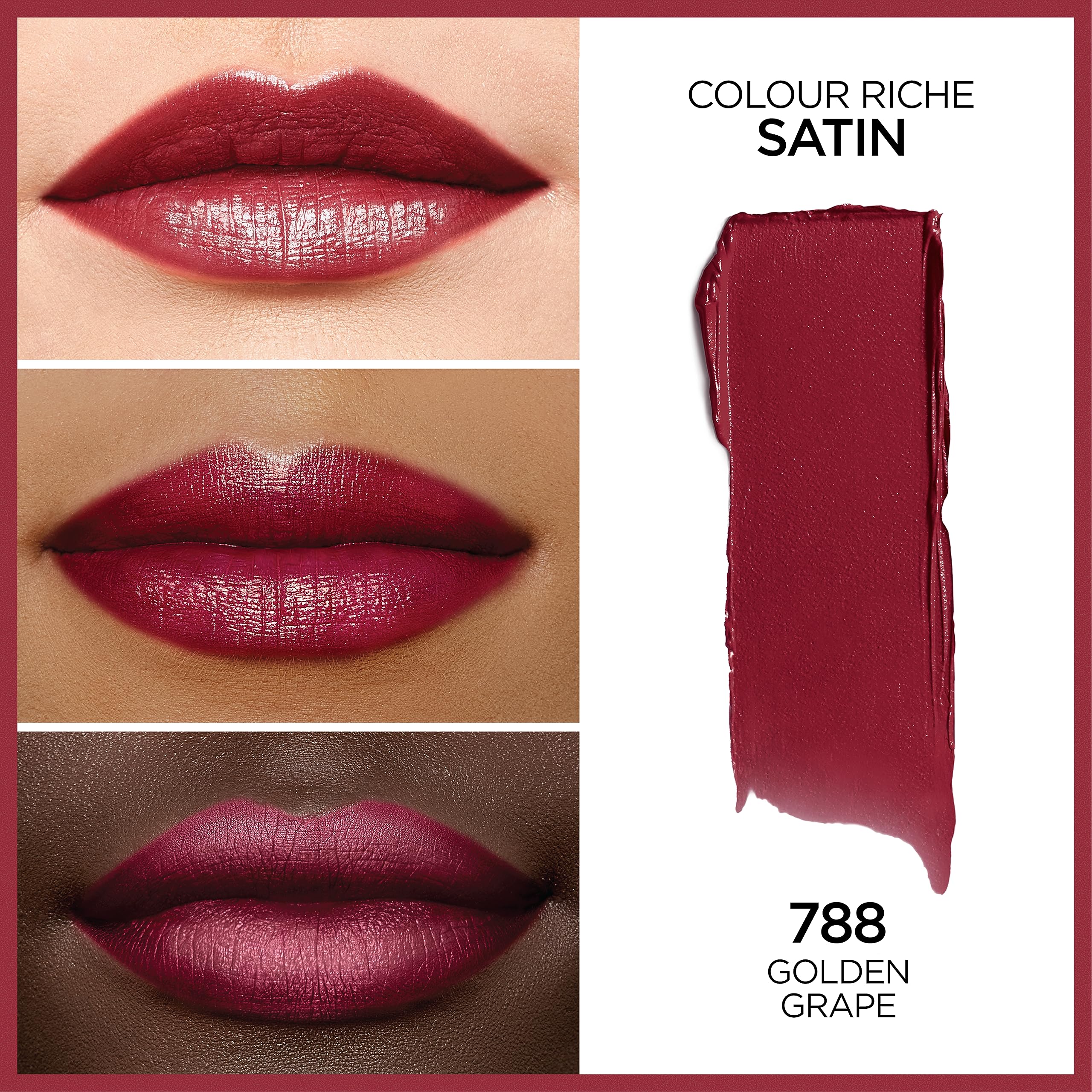 Foto 3 pulgar | Lápiz Labial L'oréal Paris Colour Riche Original Golden Grape - Venta Internacional.