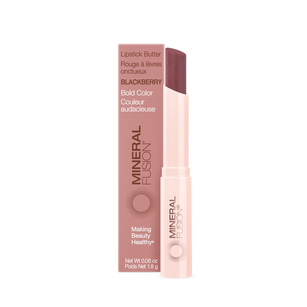 Lipstick Mineral Fusion Lipstick Butter Blackberry 1.7 Ml - Venta Internacional.