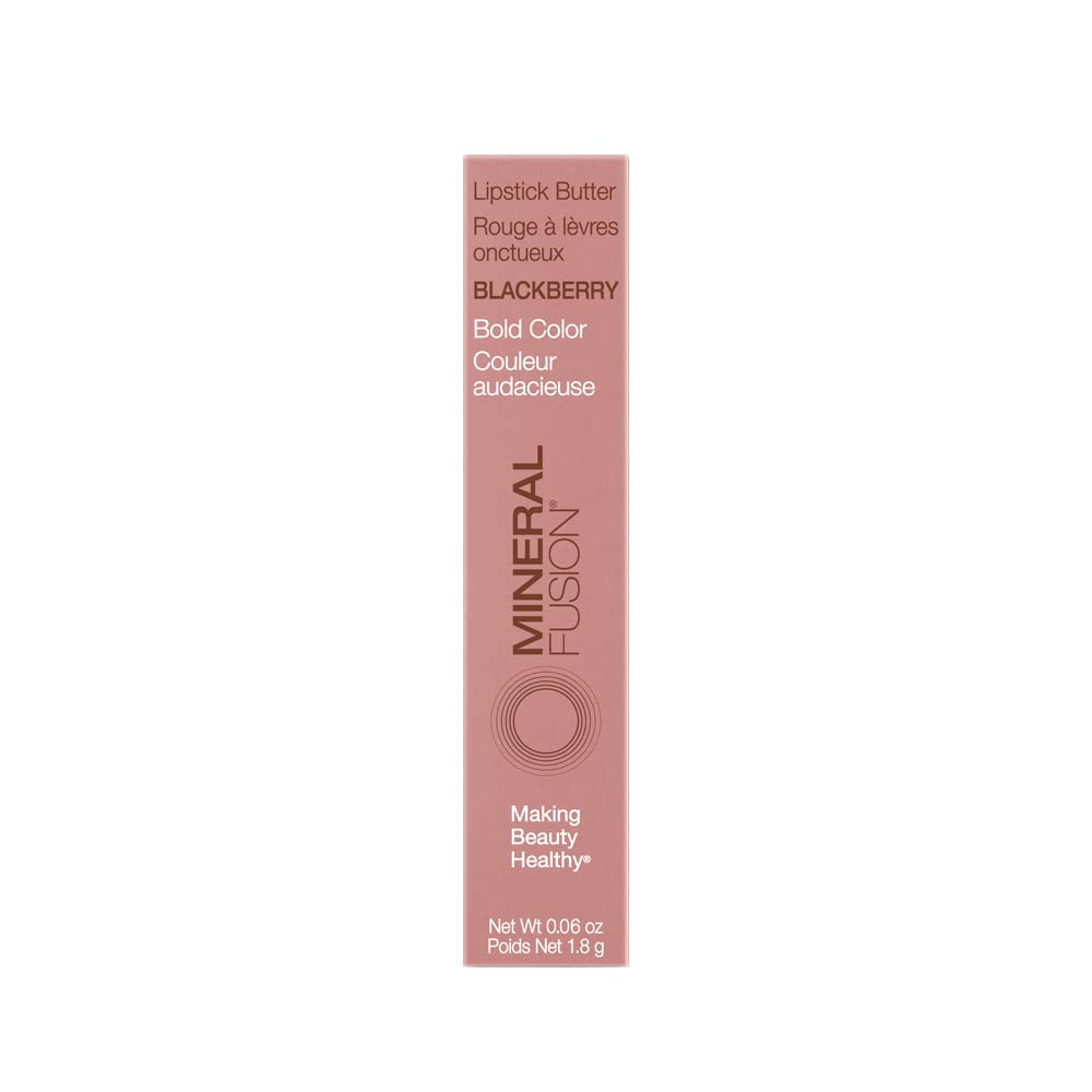 Foto 3 pulgar | Lipstick Mineral Fusion Lipstick Butter Blackberry 1.7 Ml - Venta Internacional.