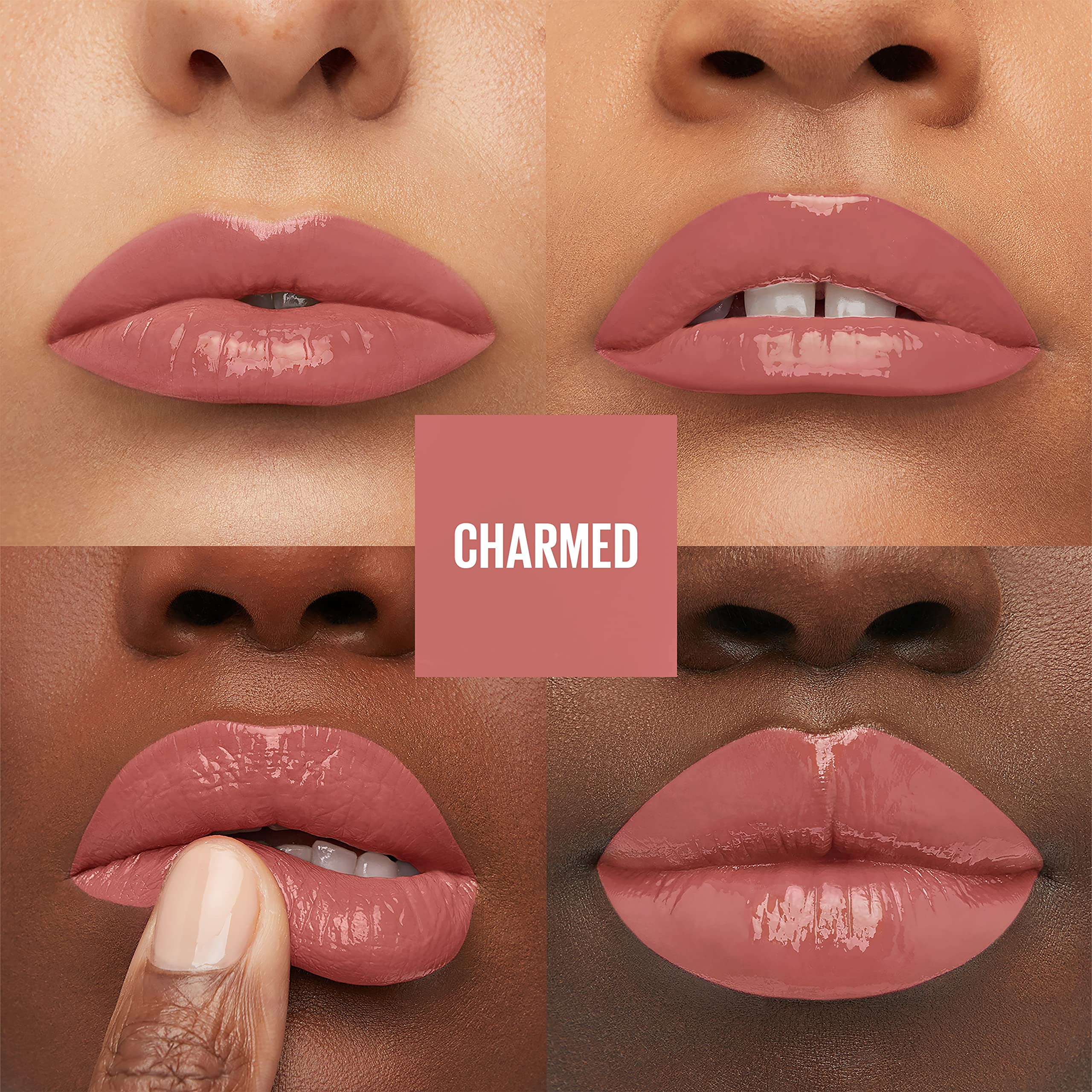 Foto 4 pulgar | Lápiz Labial Maybelline Super Stay Vinyl Ink Longwear Charmed - Venta Internacional.