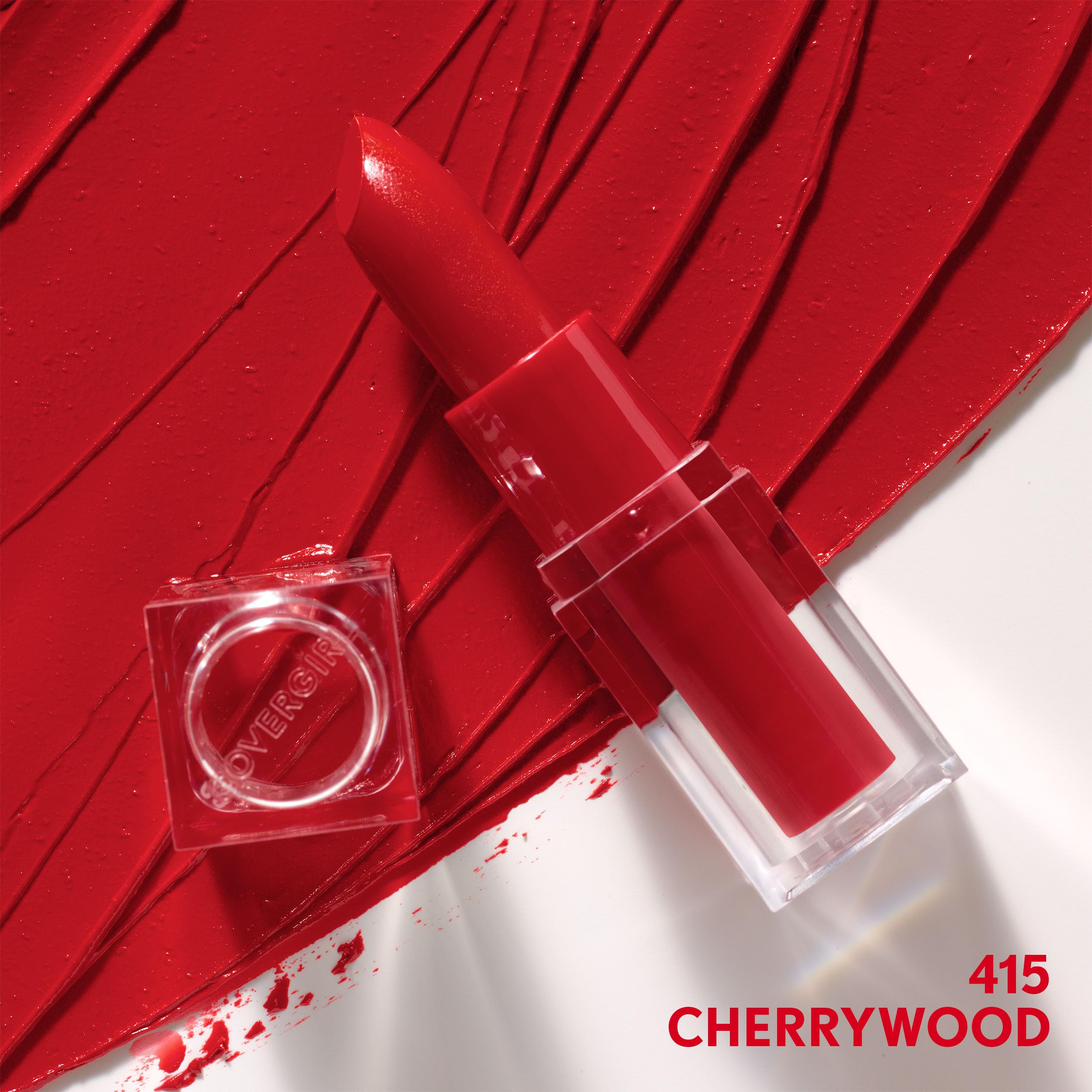 Foto 3 pulgar | Lápiz Labial Covergirl Clean Lip Color Con Acabado Satinado En Madera De Cerezo - Venta Internacional.