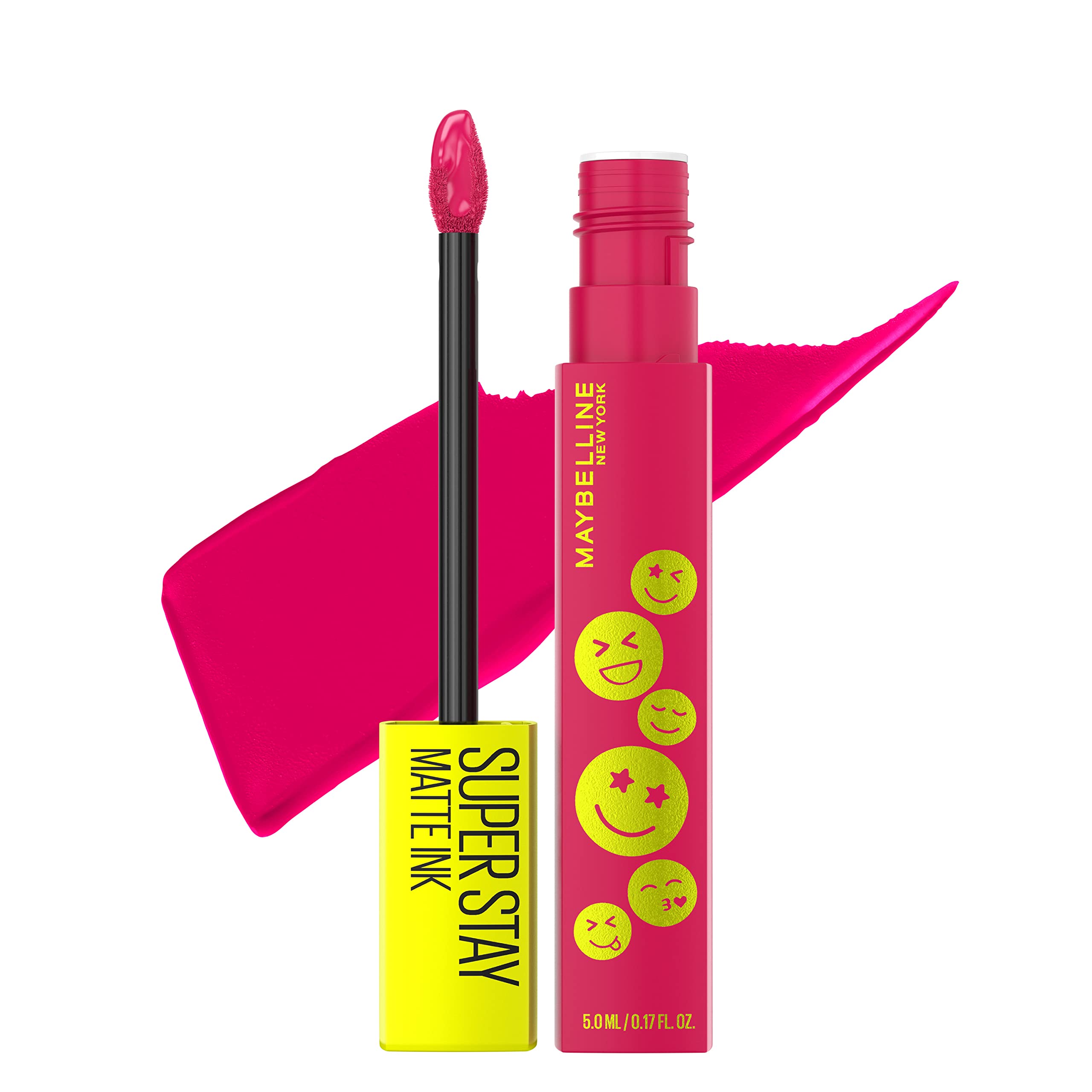 Foto 2 pulgar | Lápiz Labial Maybelline Super Stay Matte Ink Optimist Pink - Venta Internacional.
