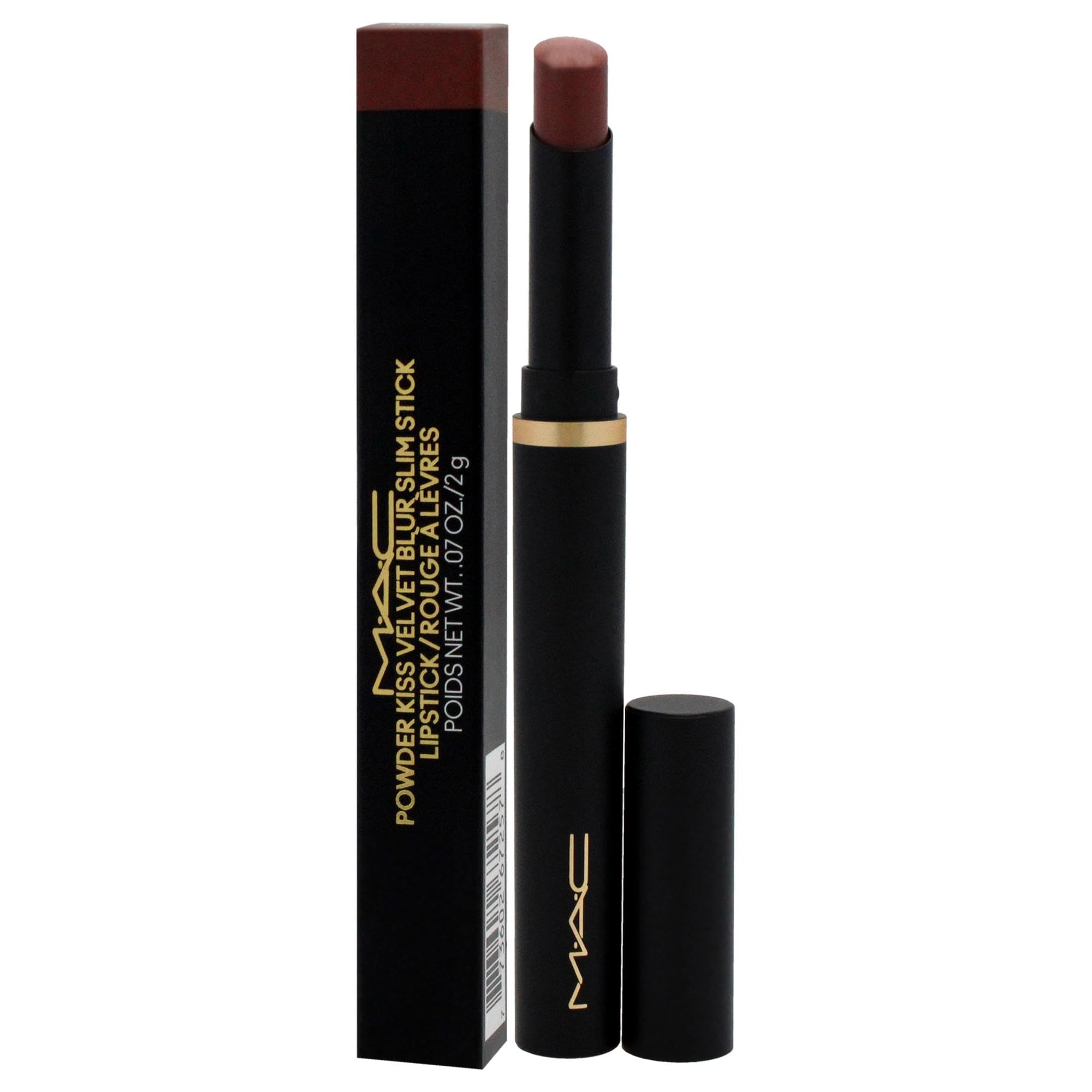 Foto 5 pulgar | Lápiz Labial Mac Powder Kiss Velvet Blur Slim Stick Spice World - Venta Internacional.