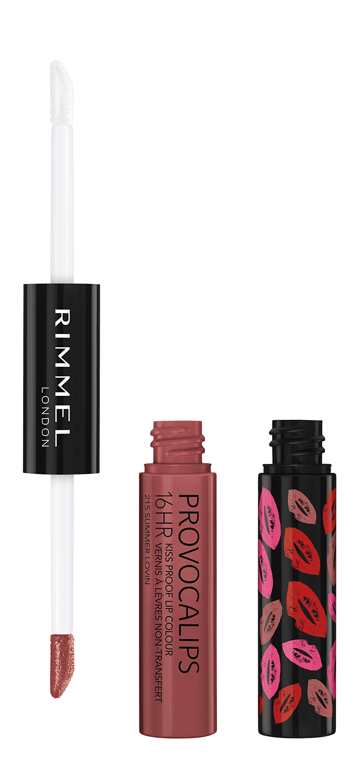 Foto 4 pulgar | Lápiz Labial Rimmel London Provocalips, 16 Horas, A Prueba De Besos, Verano De 2015 - Venta Internacional.