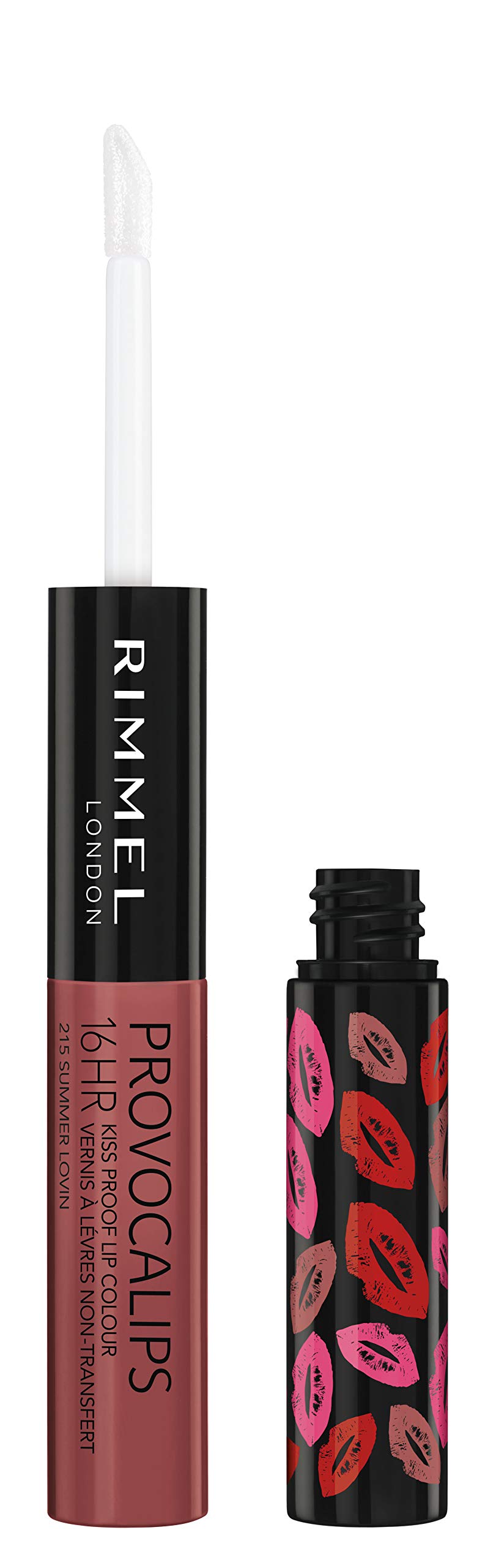 Foto 6 pulgar | Lápiz Labial Rimmel London Provocalips, 16 Horas, A Prueba De Besos, Verano De 2015 - Venta Internacional.