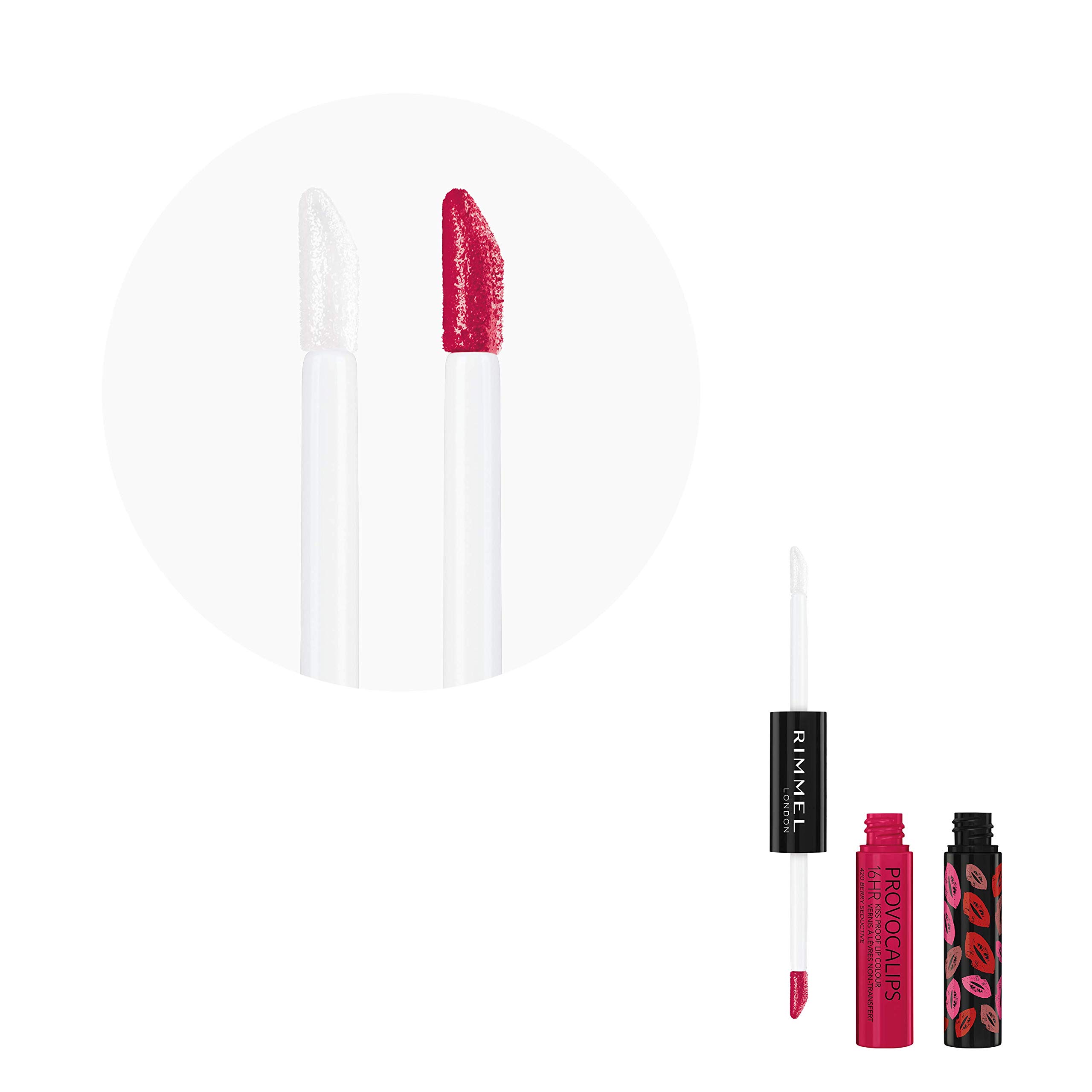 Foto 7 pulgar | Lápiz Labial Rimmel Provocalips Berry Seductive, 4 Ml (paquete De 2) - Venta Internacional.