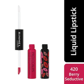 Foto 7 | Lápiz Labial Rimmel Provocalips Berry Seductive, 4 Ml (paquete De 2) - Venta Internacional.