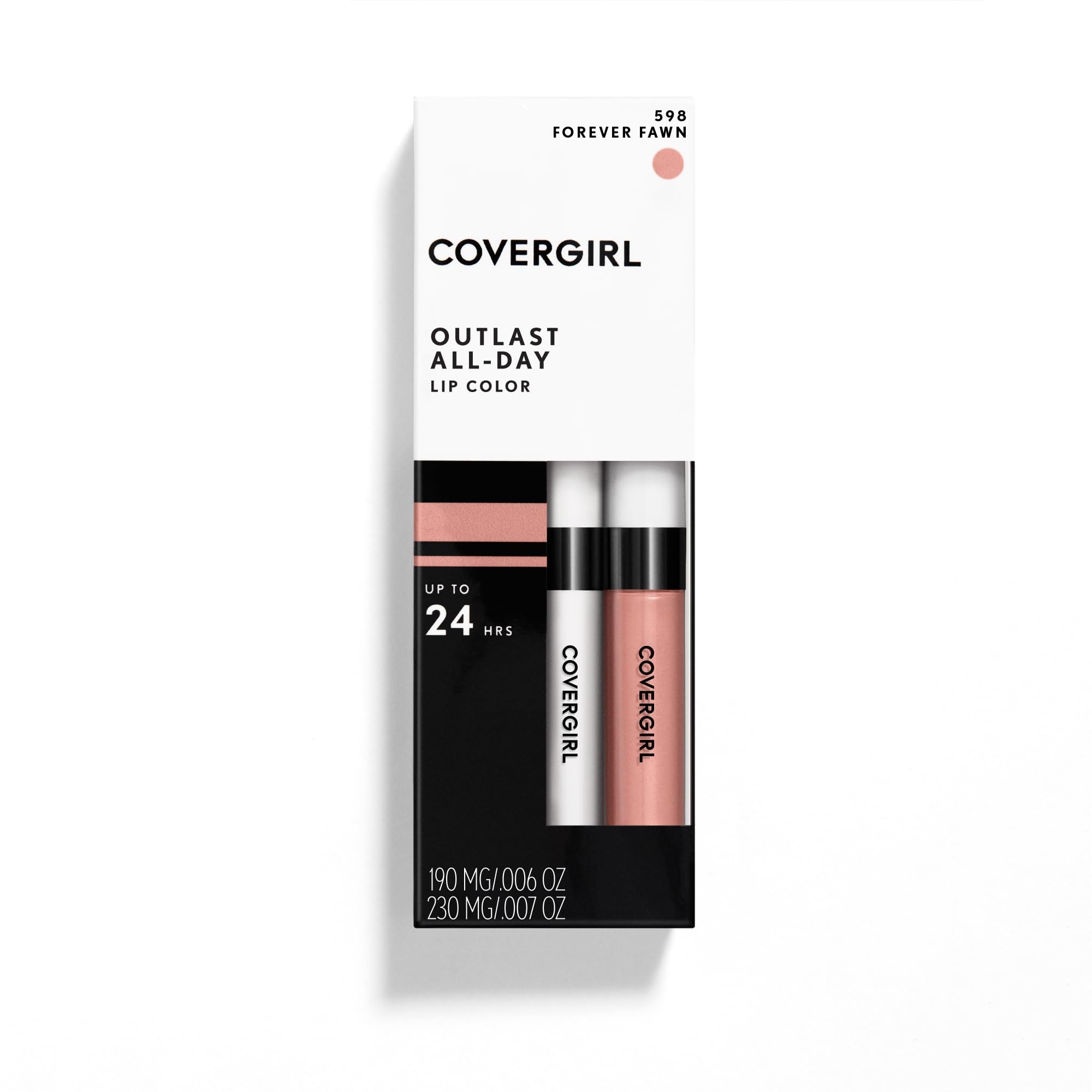 Foto 5 pulgar | Lipcolor Covergirl Outlast Forever Fawn 598 1,77 Ml - Venta Internacional.