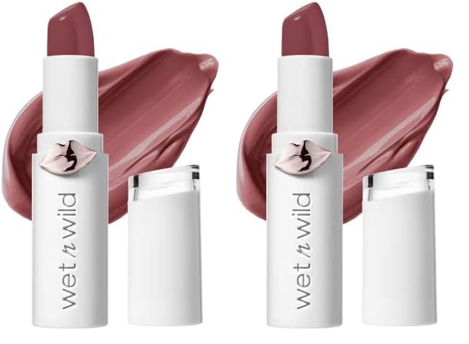 Foto 2 pulgar | Lápiz Labial Wet N Wild Mega Last High-shine Rosé And Slay X2 - Venta Internacional.