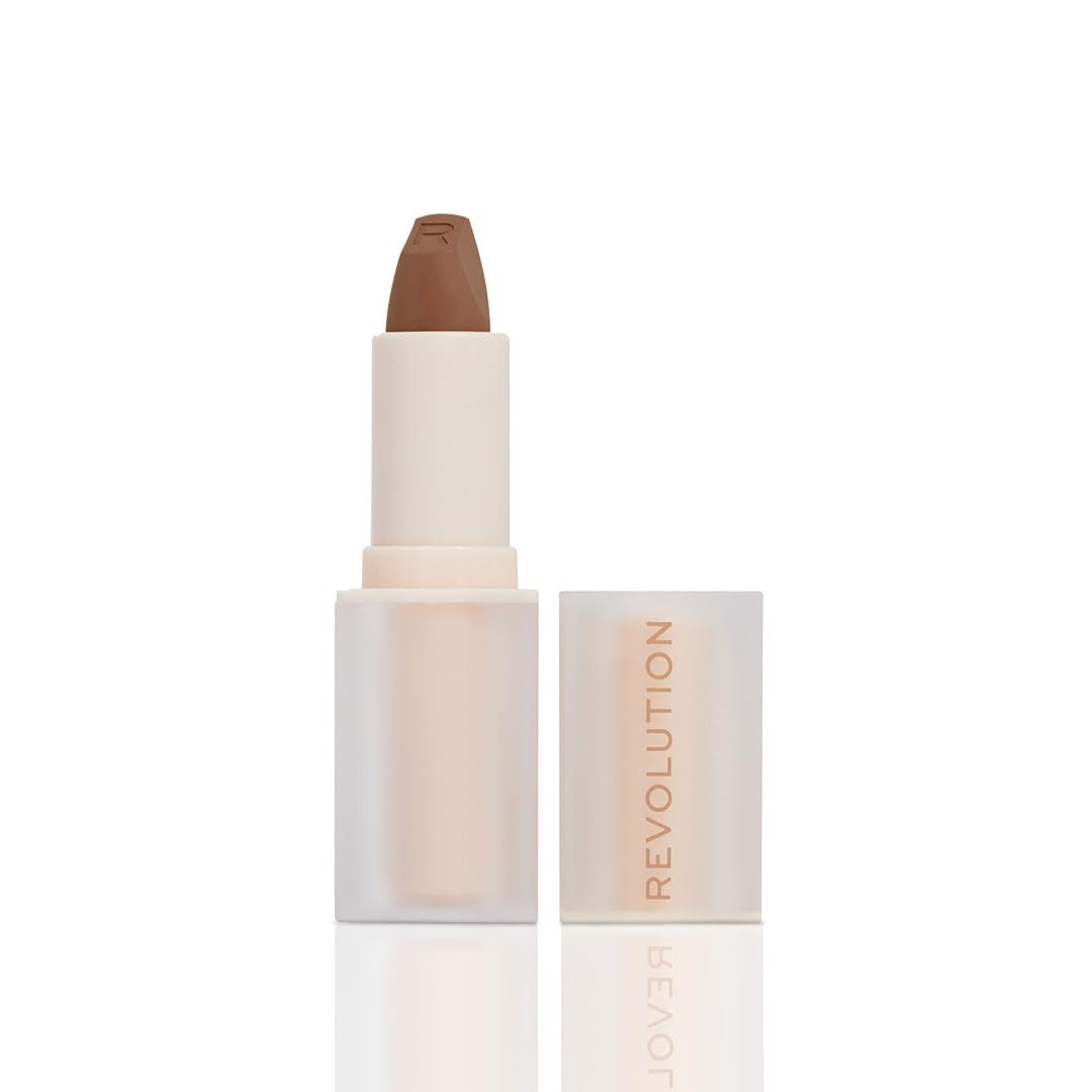 Foto 6 pulgar | Lápiz Labial Makeup Revolution Lip Allure Soft Satin Divine Brown - Venta Internacional.