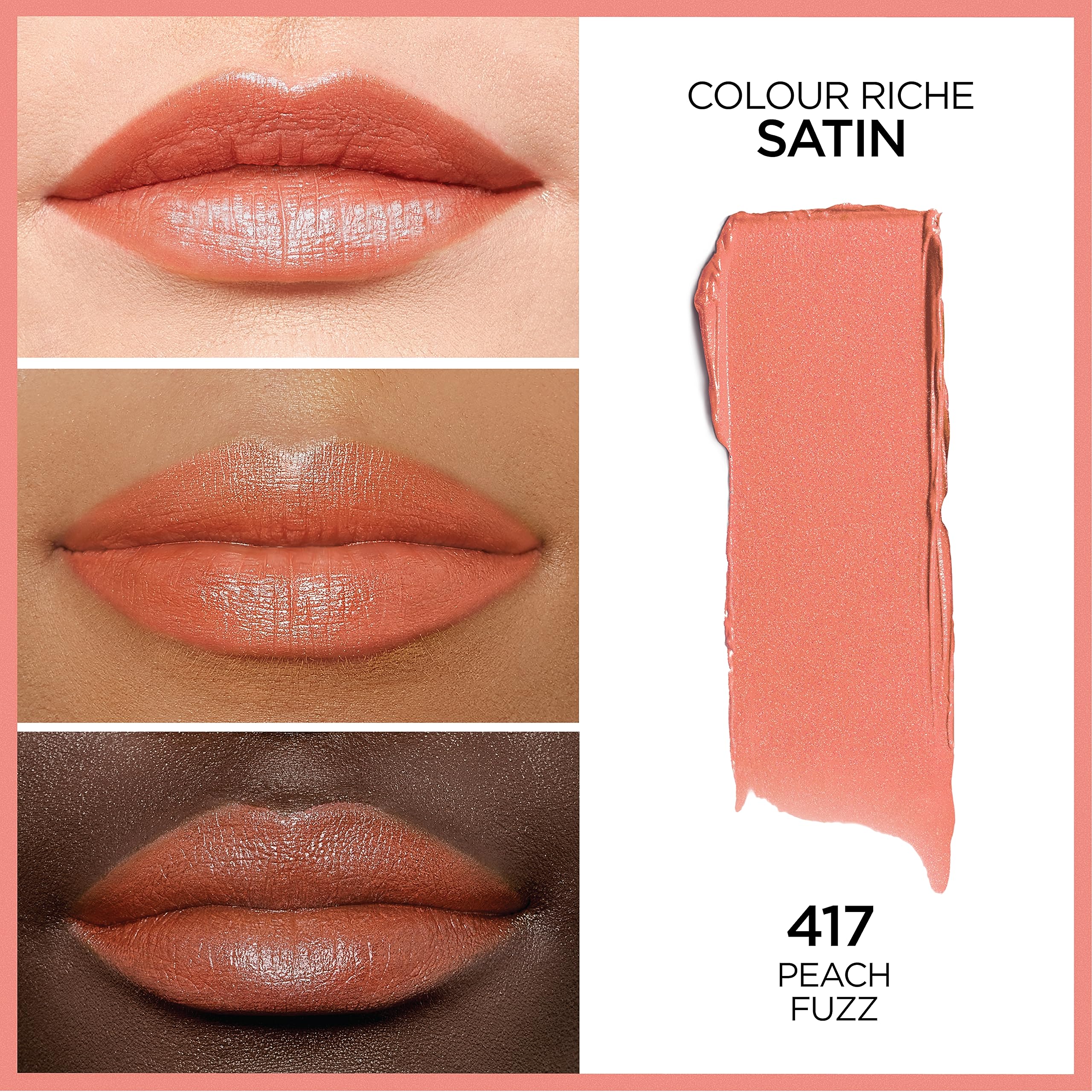 Foto 3 pulgar | Lápiz Labial L'oréal Paris Colour Riche Peach Fuzz - Venta Internacional.