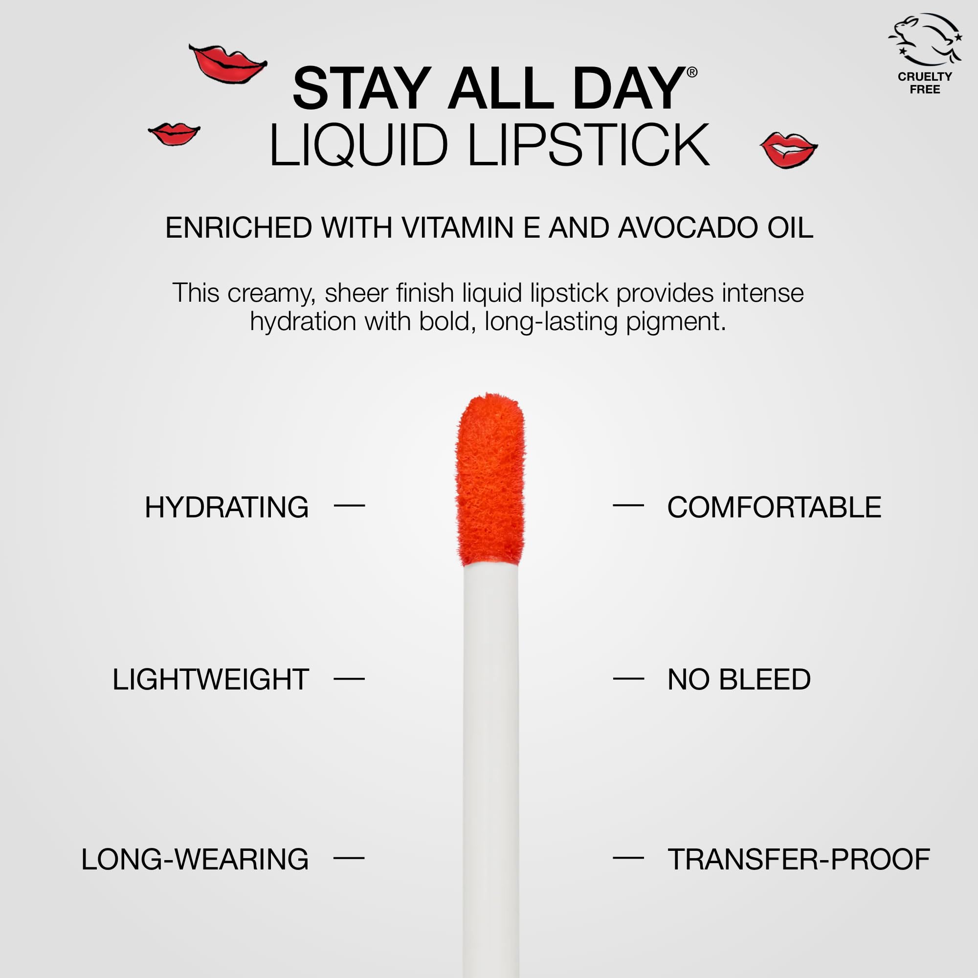 Foto 5 pulgar | Lápiz Labial Stila Stay All Day Sheer Matte Finish, 3 Ml, Sheer Fragola - Venta Internacional.