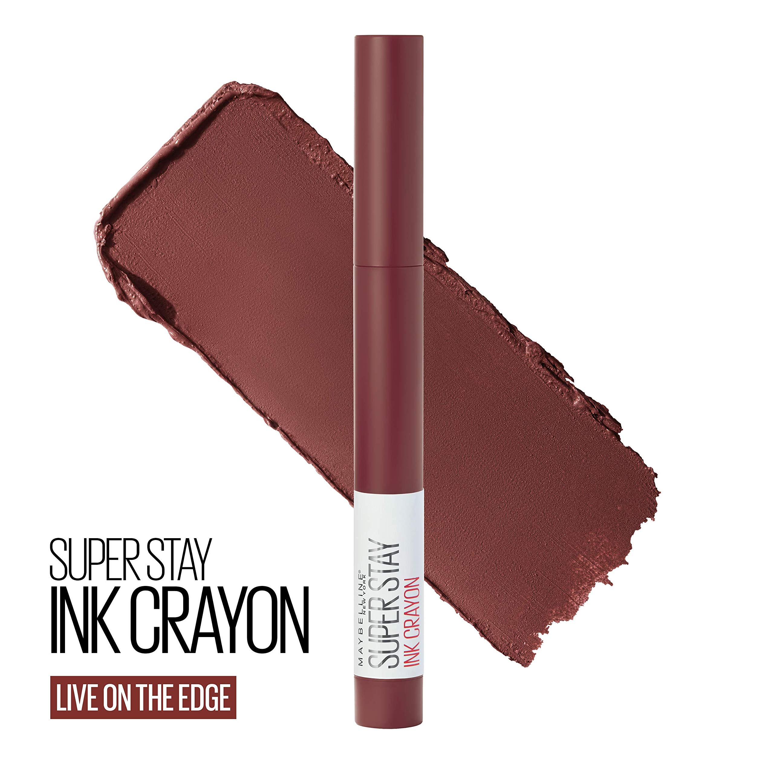 Foto 2 | Lápiz Labial Maybelline Super Stay Ink Crayon Live On The Edge - Venta Internacional.