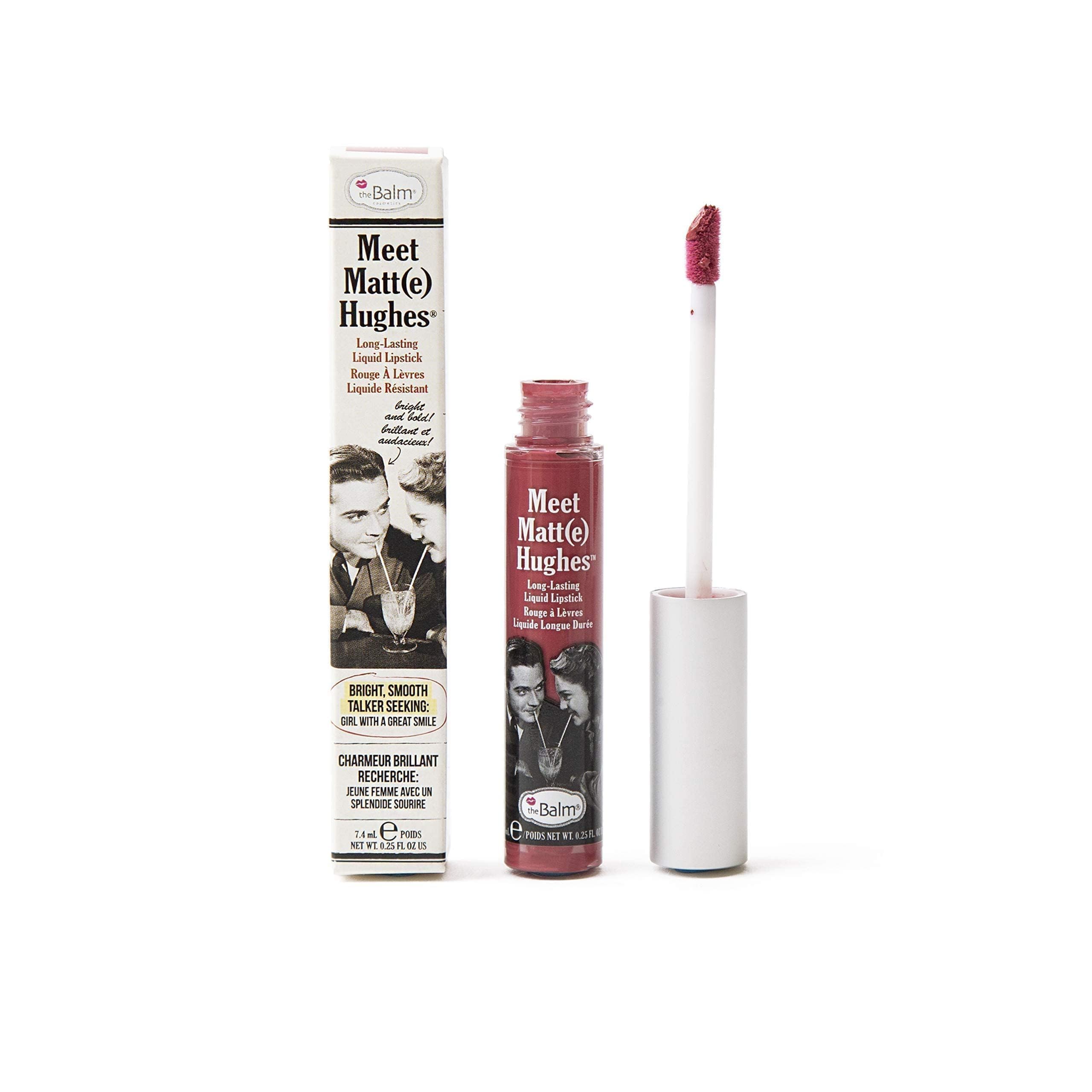 Foto 2 | Lápiz Labial Líquido Thebalm Meet Matt (e) Hughes Long Lasting - Venta Internacional.