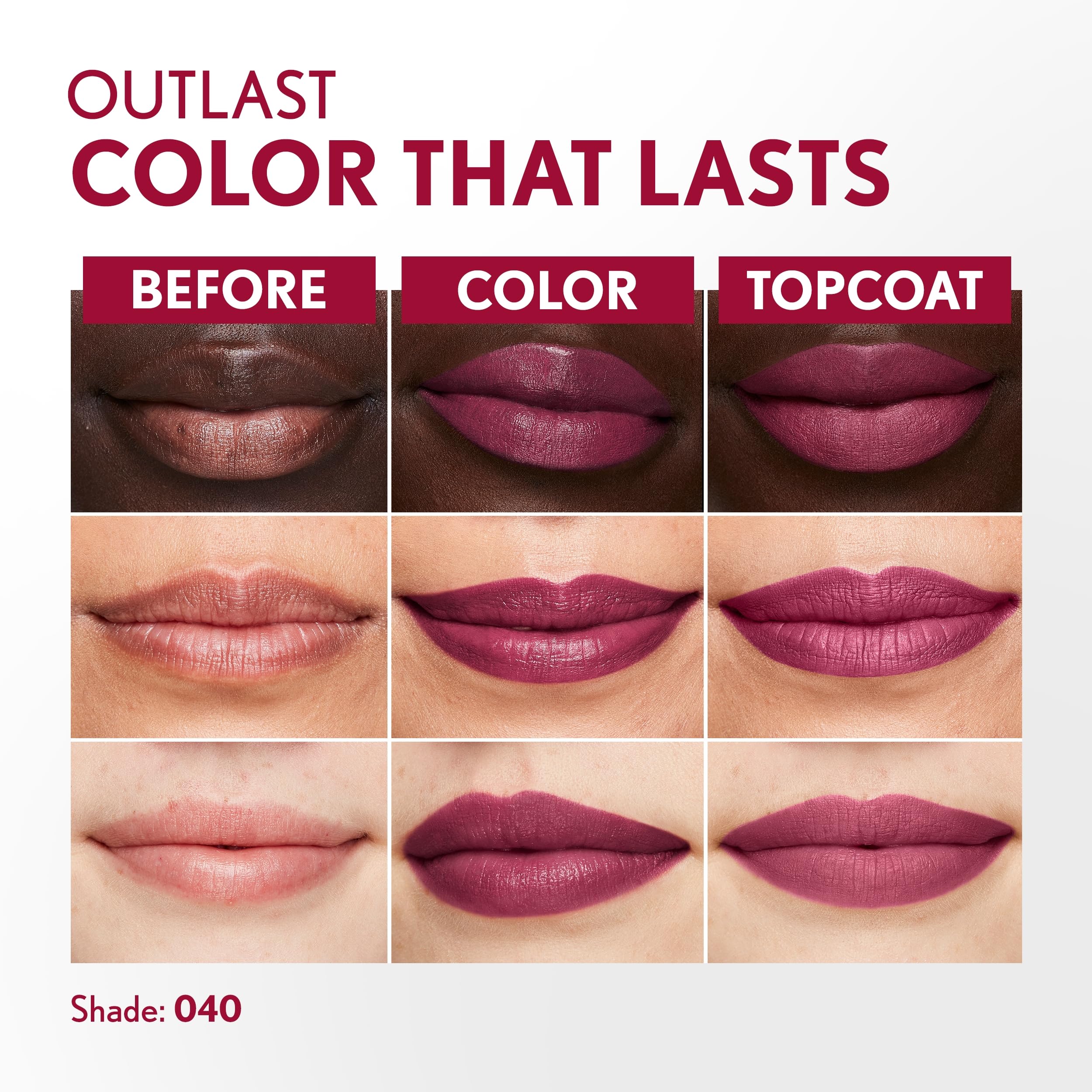 Foto 3 | Tinte De Labios Covergirl Outlast All-day 040 Jazzberry, 2,5 Ml, Vegano - Venta Internacional.