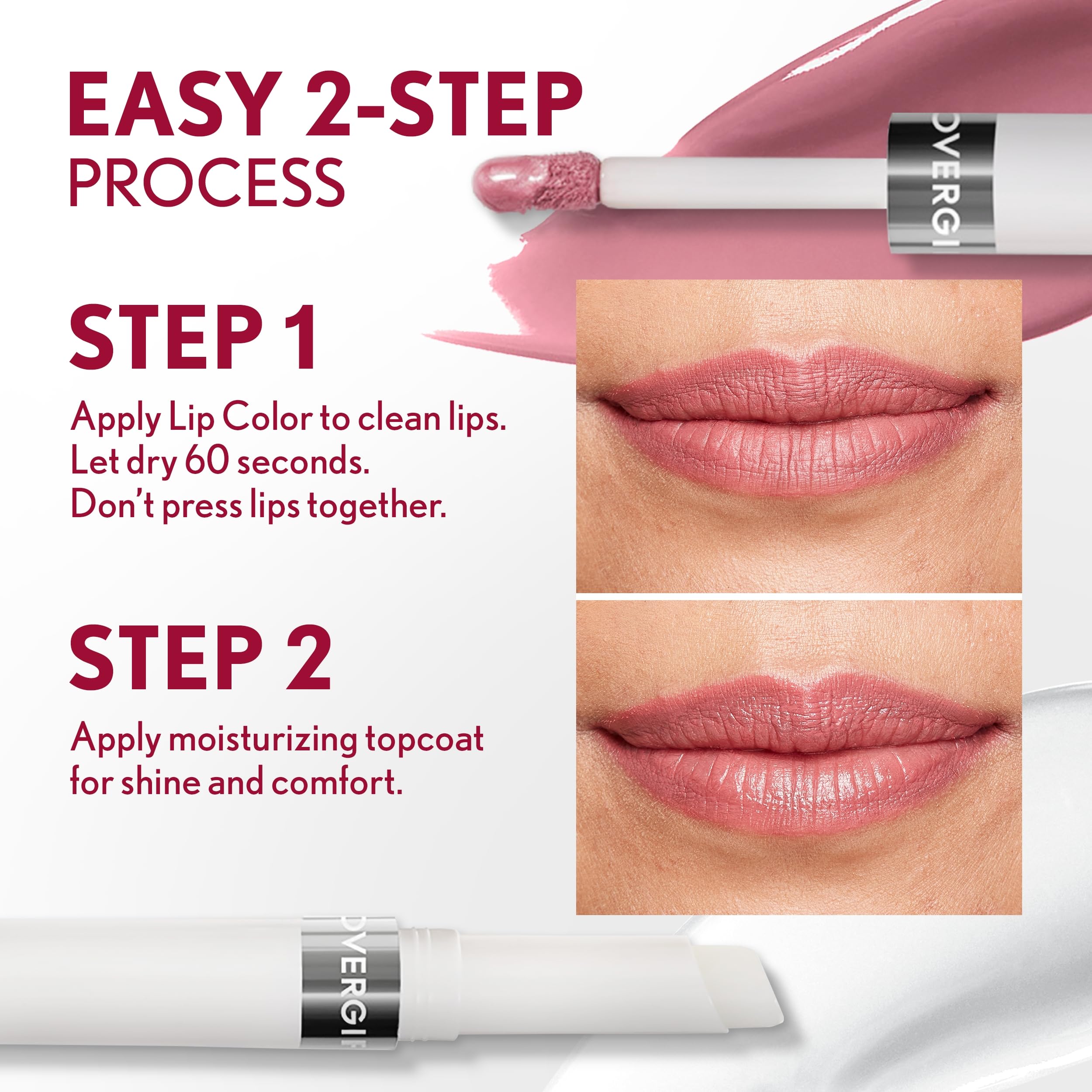 Foto 7 pulgar | Tinte De Labios Covergirl Outlast All-day 040 Jazzberry, 2,5 Ml, Vegano - Venta Internacional.