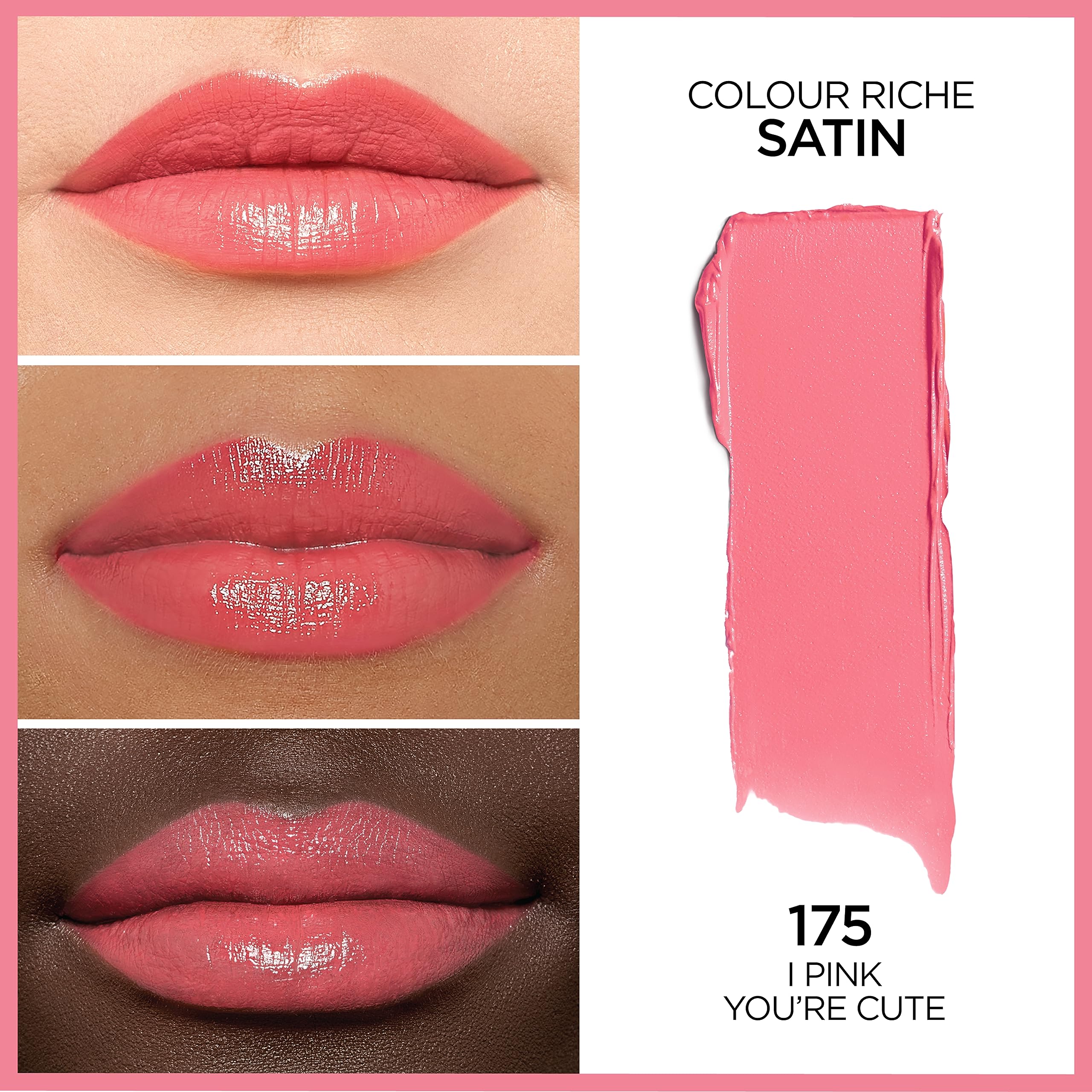 Foto 3 pulgar | Lápiz Labial L'oréal Paris Colour Riche Original I Pink You're Cute - Venta Internacional.