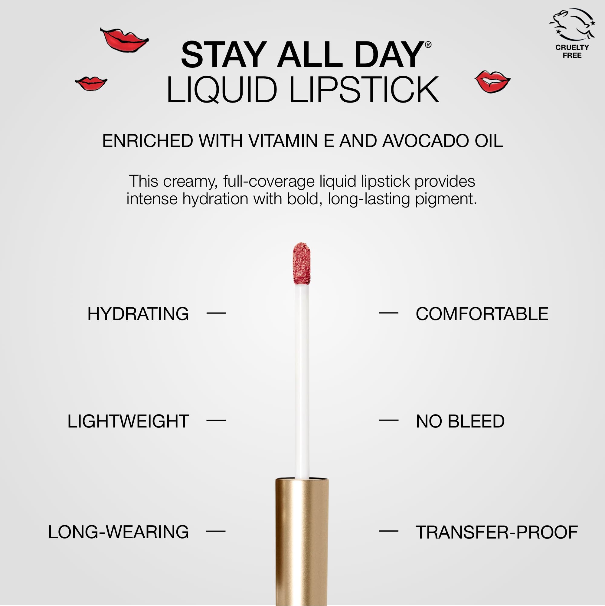 Foto 5 pulgar | Lápiz Labial Stila Stay All Day Matte, Duradero, Palermo, 3 Ml - Venta Internacional.