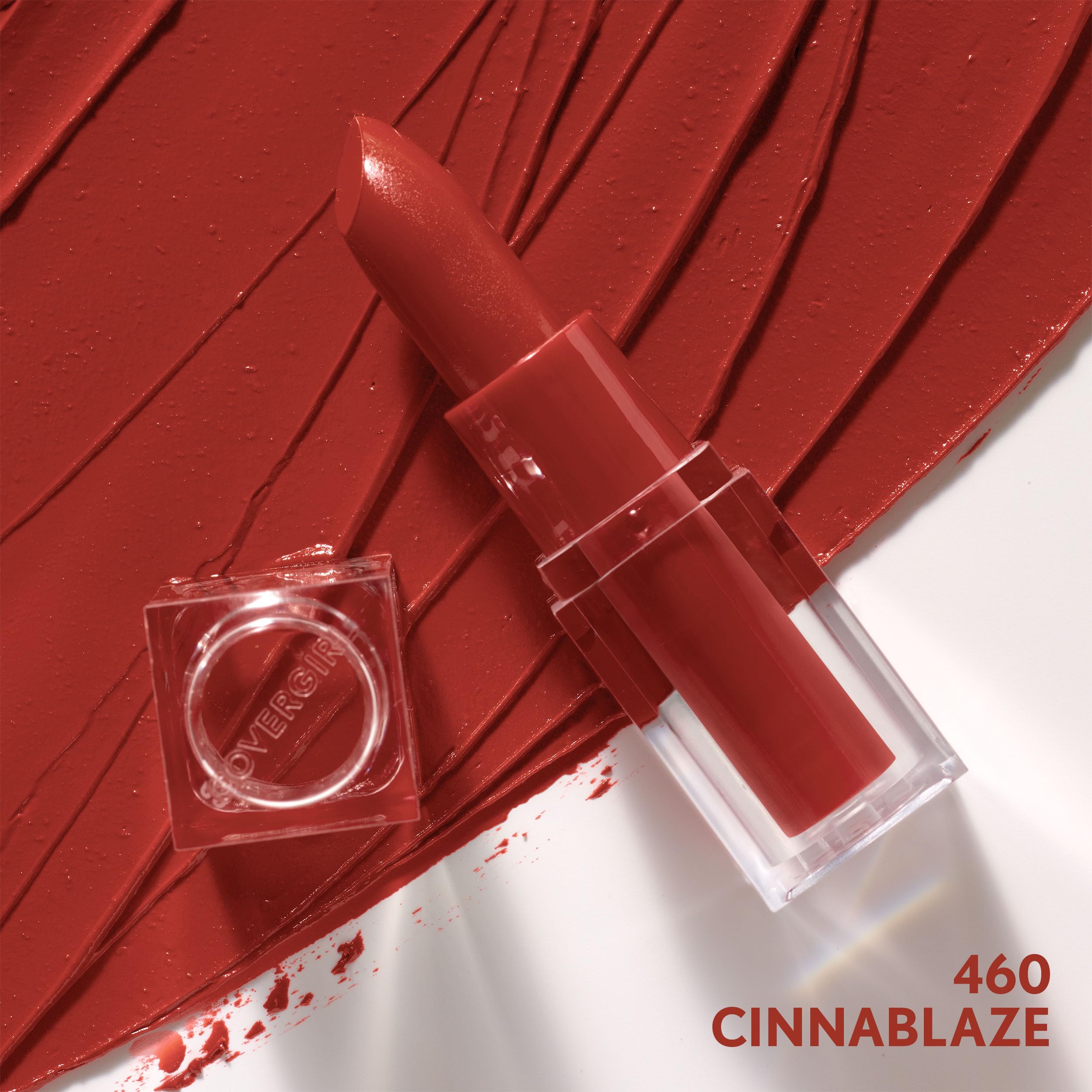 Foto 3 pulgar | Lápiz Labial Covergirl Clean Cinnablaze Con Acabado Satinado, 3,5 Ml - Venta Internacional.