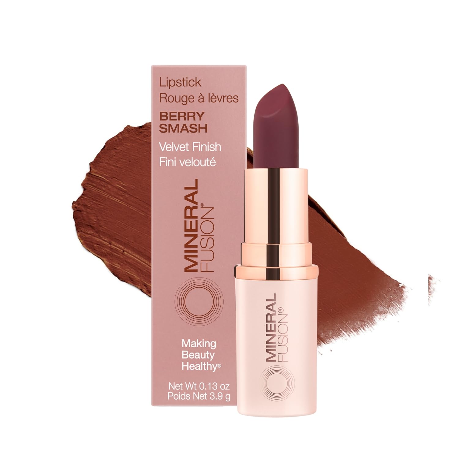 Foto 1 | Lápiz Labial Mineral Fusion Vivid Sin Manchas Con Aceite De Aguacate - Venta Internacional.