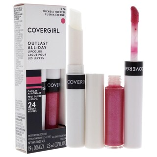 Foto 3 | Color De Labios Covergirl Outlast All-day Fuchsia Forever - Venta Internacional.
