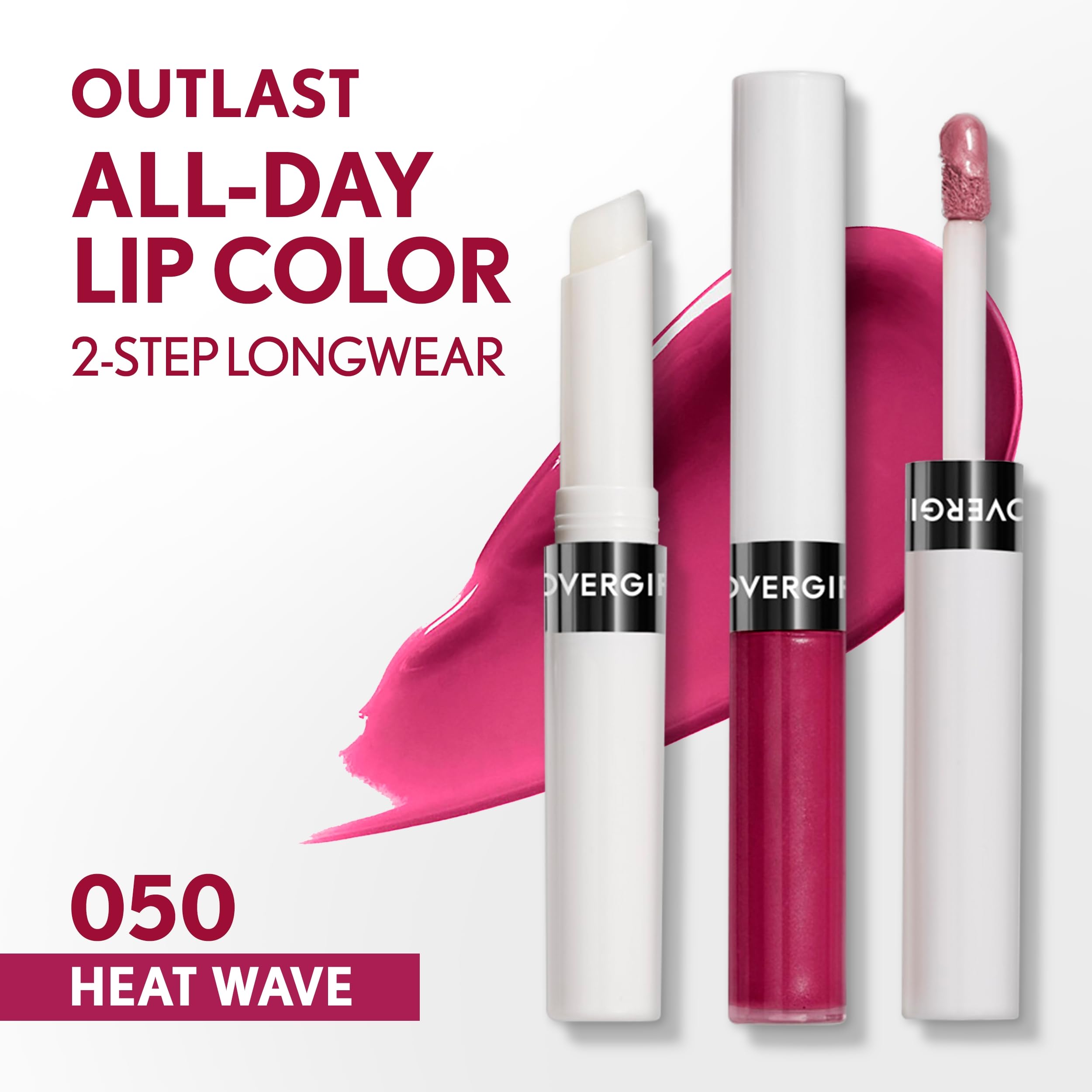 Foto 3 pulgar | Tinte De Labios Covergirl Outlast All-day 050 Heat Wave, 2 Ml, Vegano - Venta Internacional.