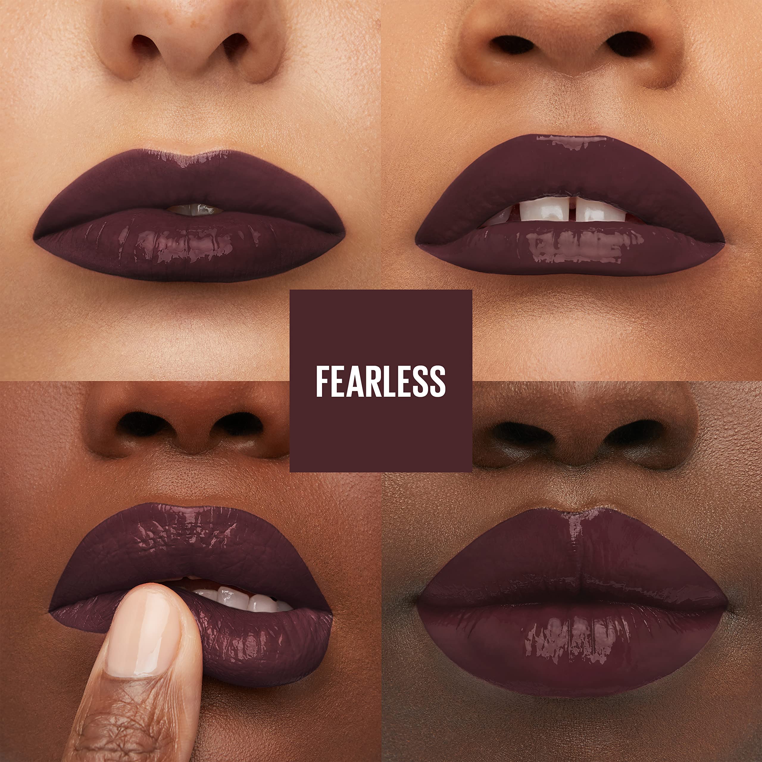 Foto 4 pulgar | Lápiz Labial Maybelline Super Stay Vinyl Ink Longwear Fearless - Venta Internacional.