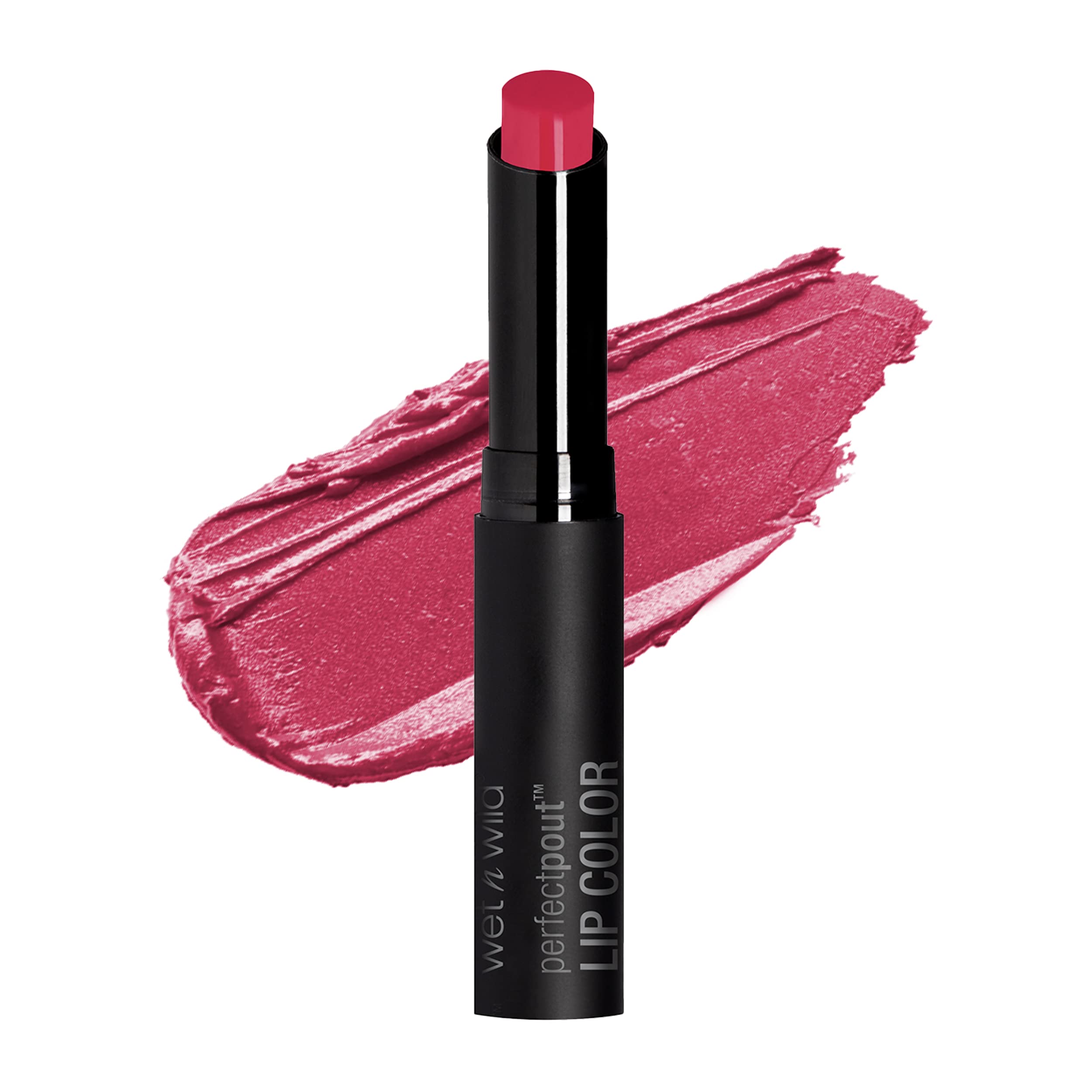 Foto 1 | Lápiz Labial Wet N Wild Perfect Pout Hot Pink Vegano Sin Gluten - Venta Internacional.