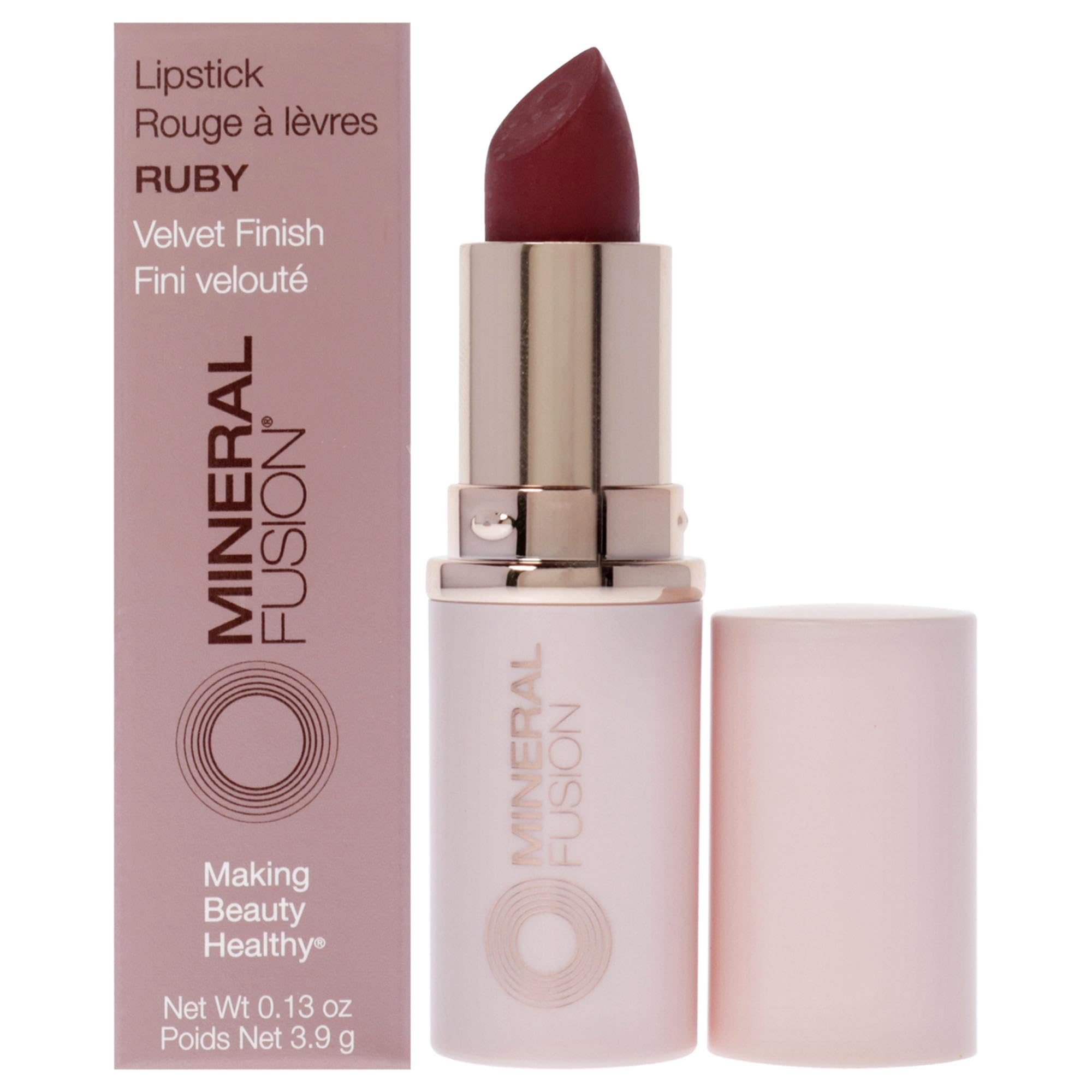Lápiz Labial Mineral Fusion Ruby 3,7 Ml - Venta Internacional.