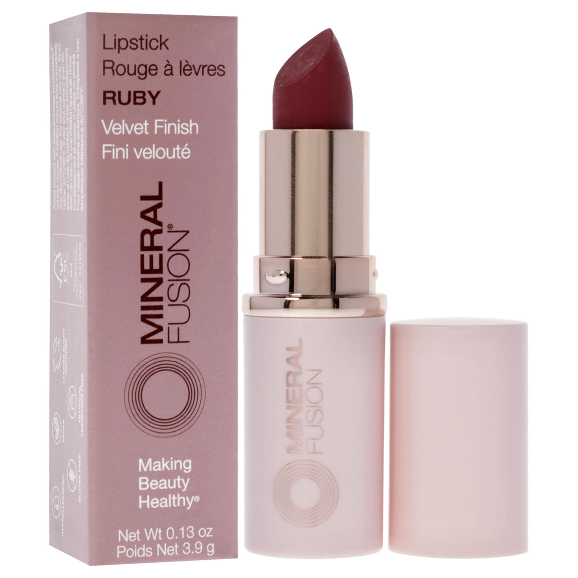 Foto 4 pulgar | Lápiz Labial Mineral Fusion Ruby 3,7 Ml - Venta Internacional.