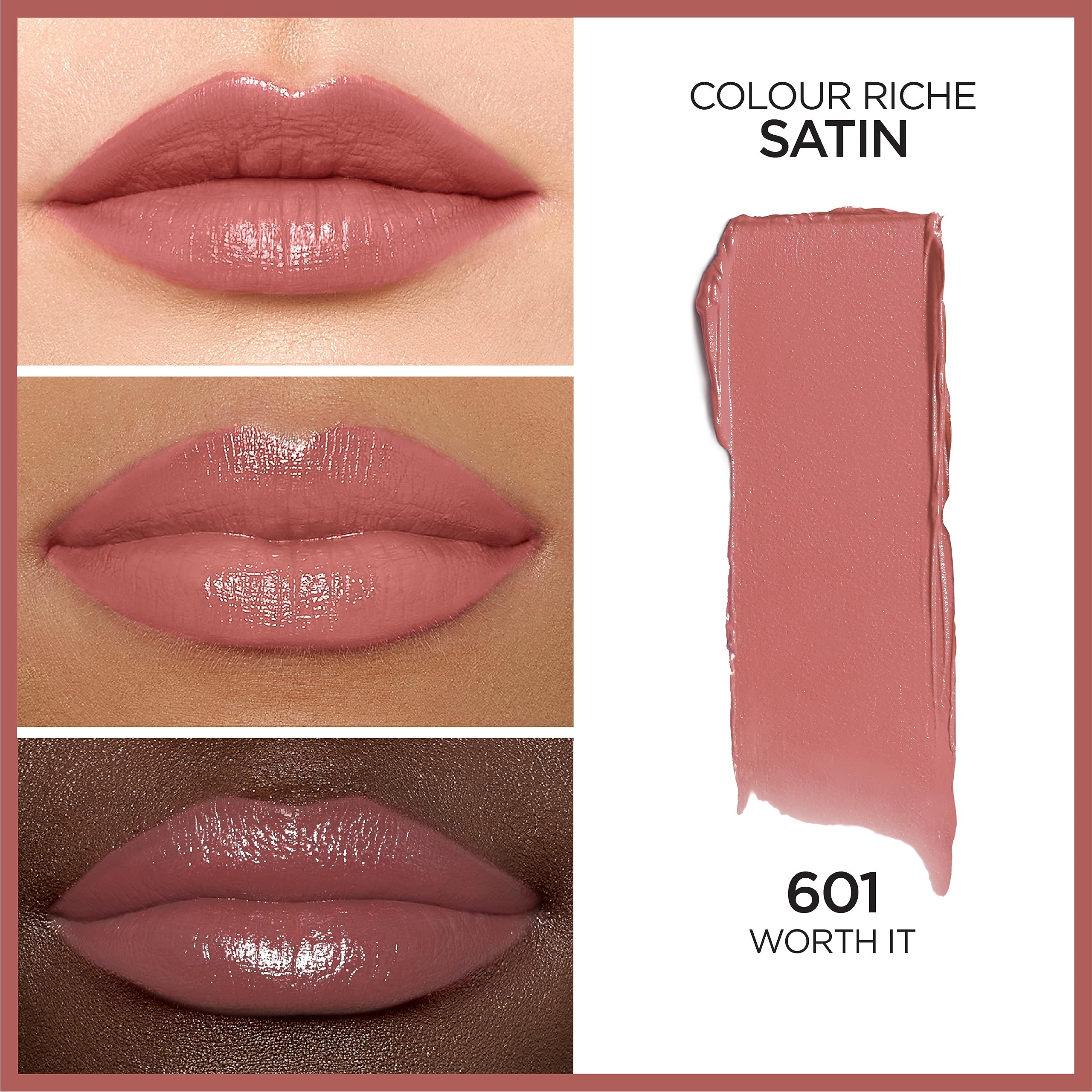 Foto 2 | Lápiz Labial L'oréal Paris Colour Riche Satin Worth It 3,7 Ml - Venta Internacional.