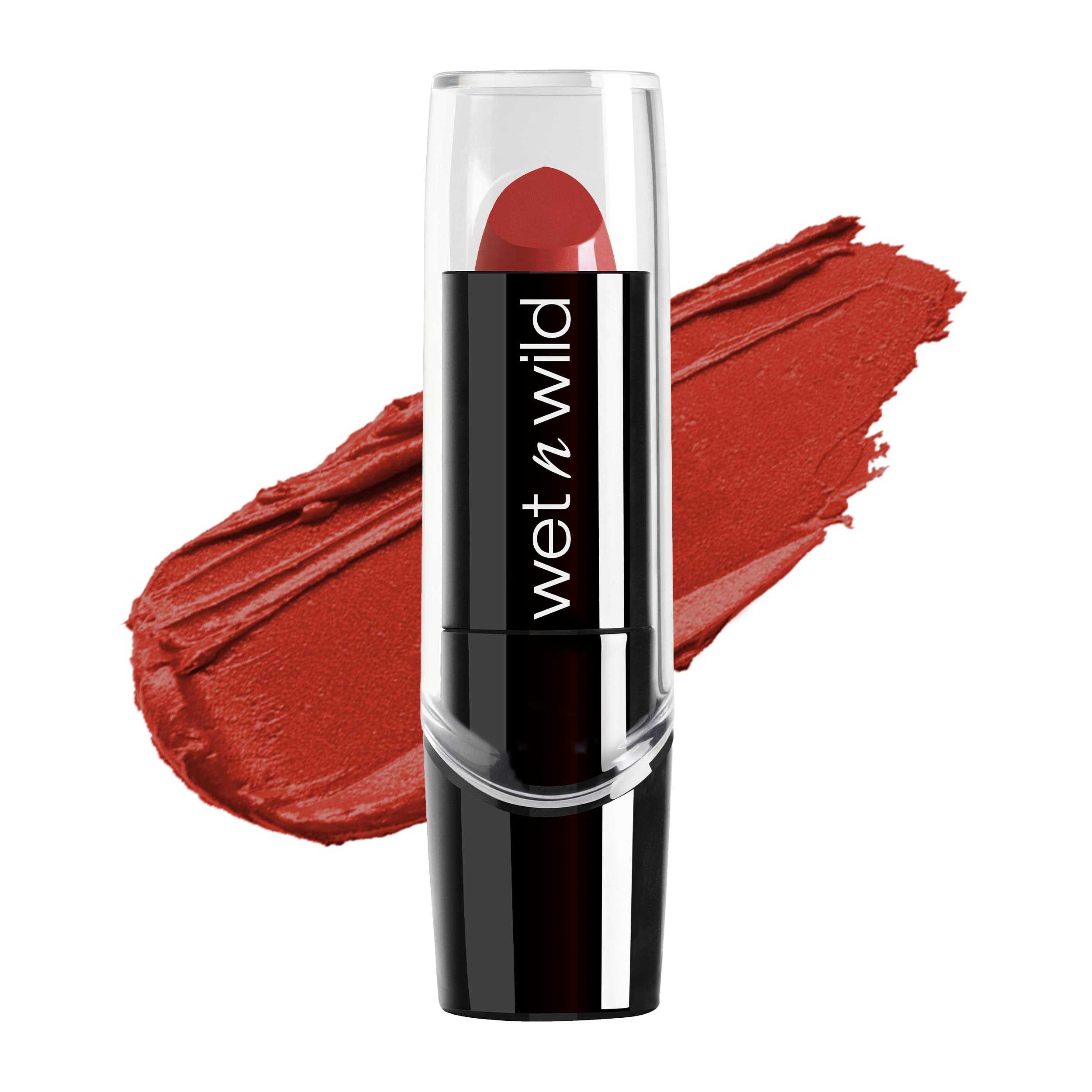 Lápiz Labial Húmedo Y Salvaje, Acabado Sedoso, Rojo Intenso, Hidratante, Vegano - Venta Internacional.