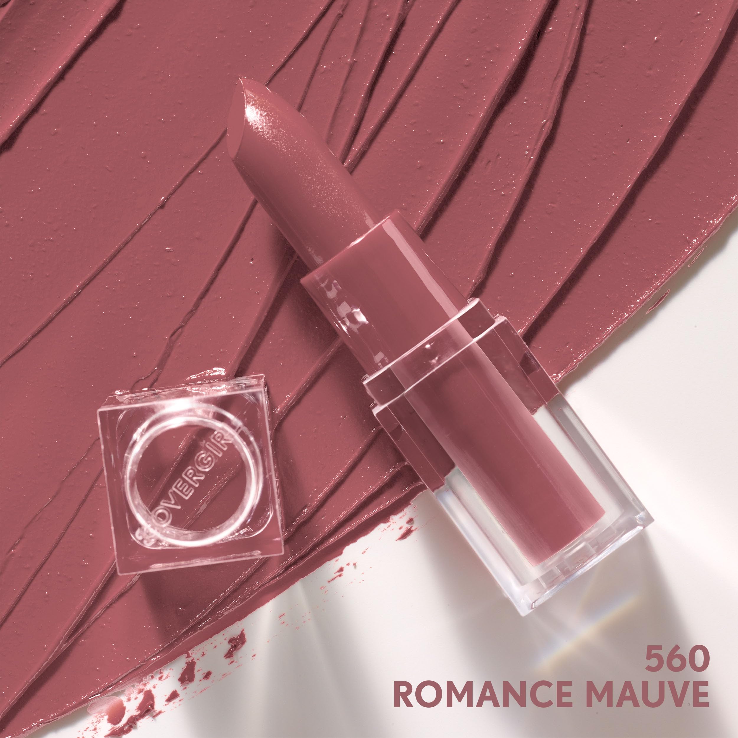 Foto 2 | Lápiz Labial Covergirl Clean Romance Mauve Satin, 3,5 Ml, 24 Horas - Venta Internacional.